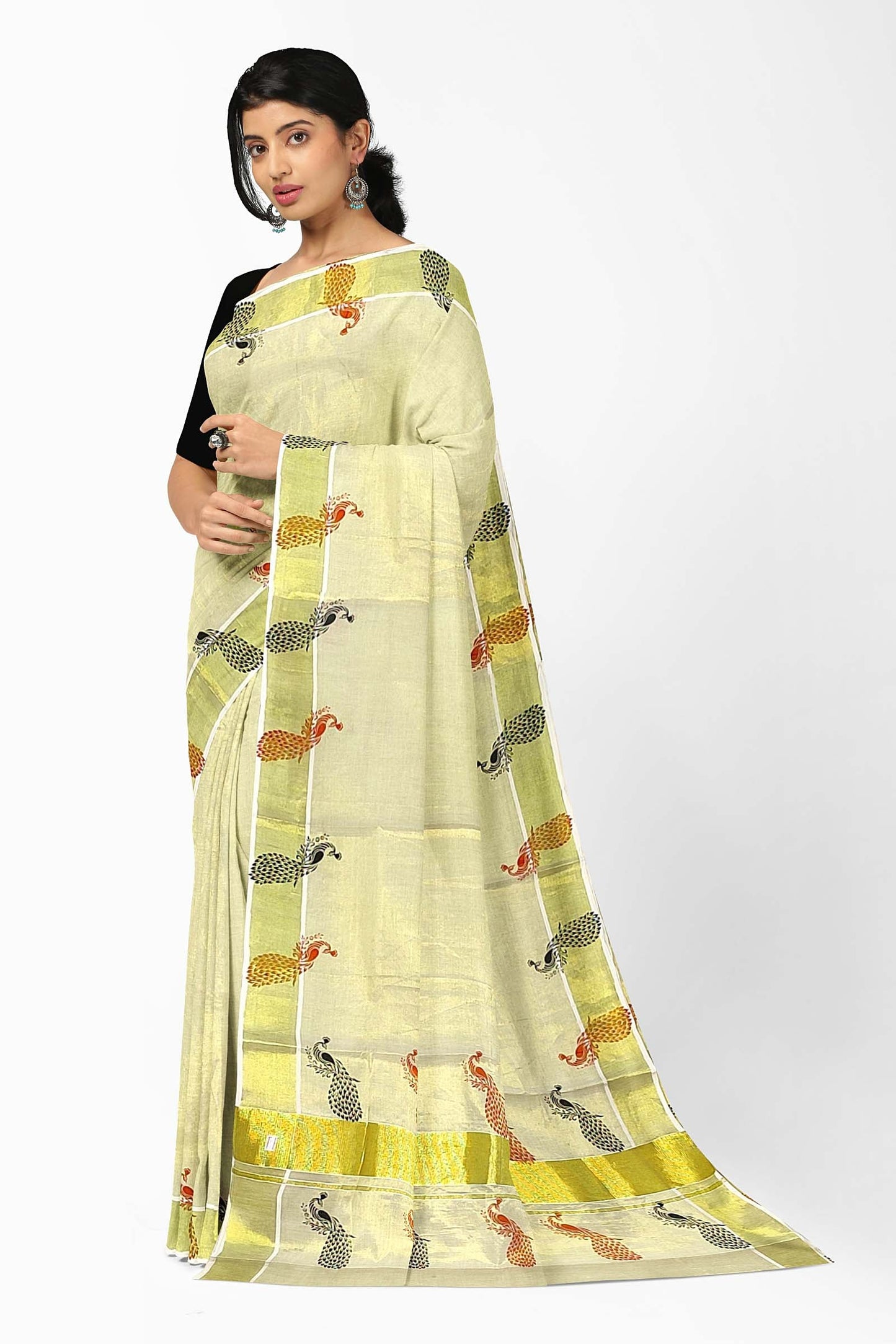 Kerala Tissue Saree for Women