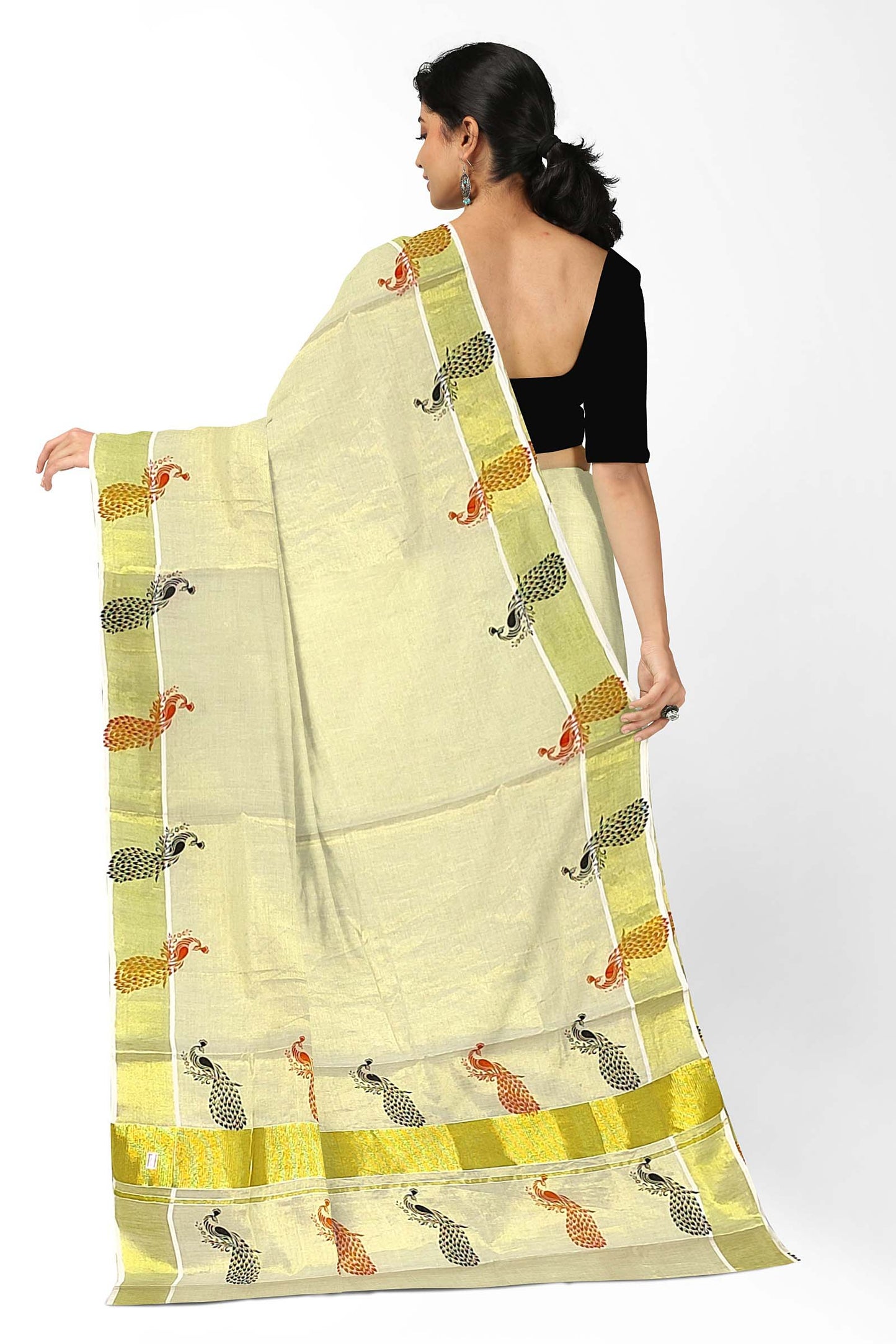 Kerala Tissue Saree for Women