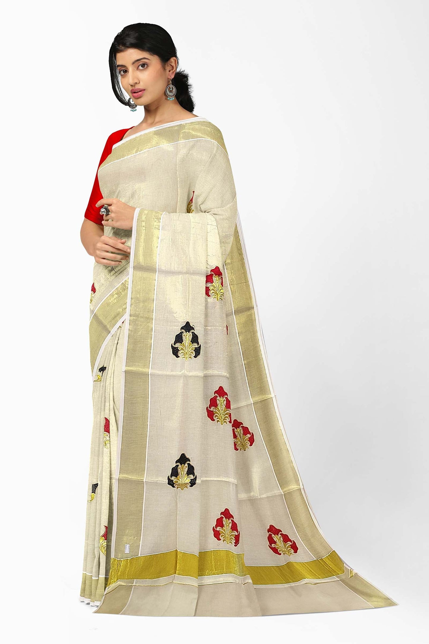 Kerala Tissue Saree for Women
