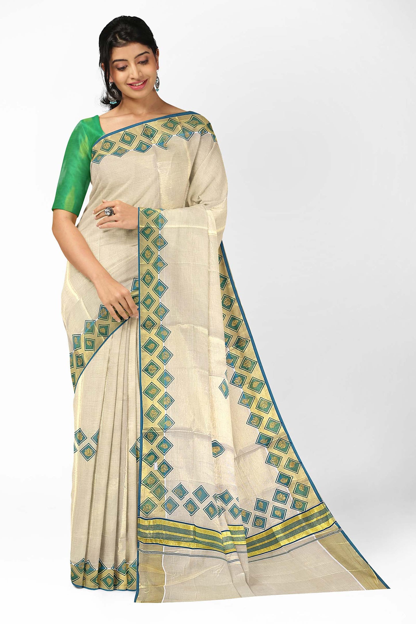 Kerala Tissue Saree for Women