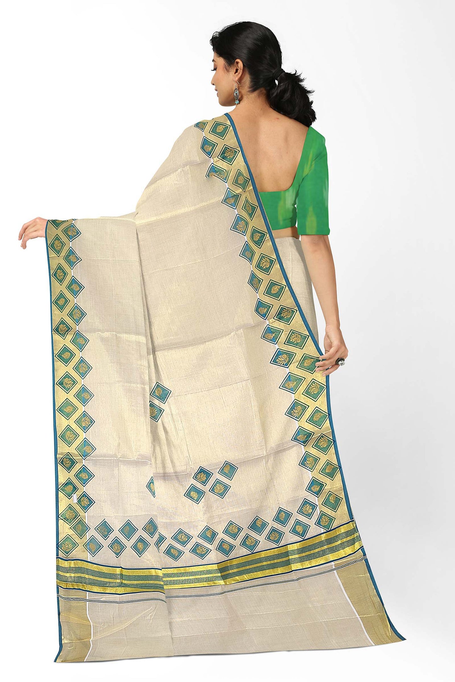Kerala Tissue Saree for Women