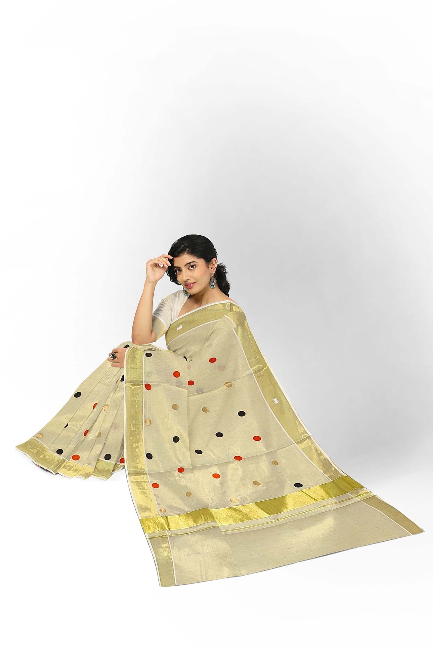 Kerala Tissue Saree for Women