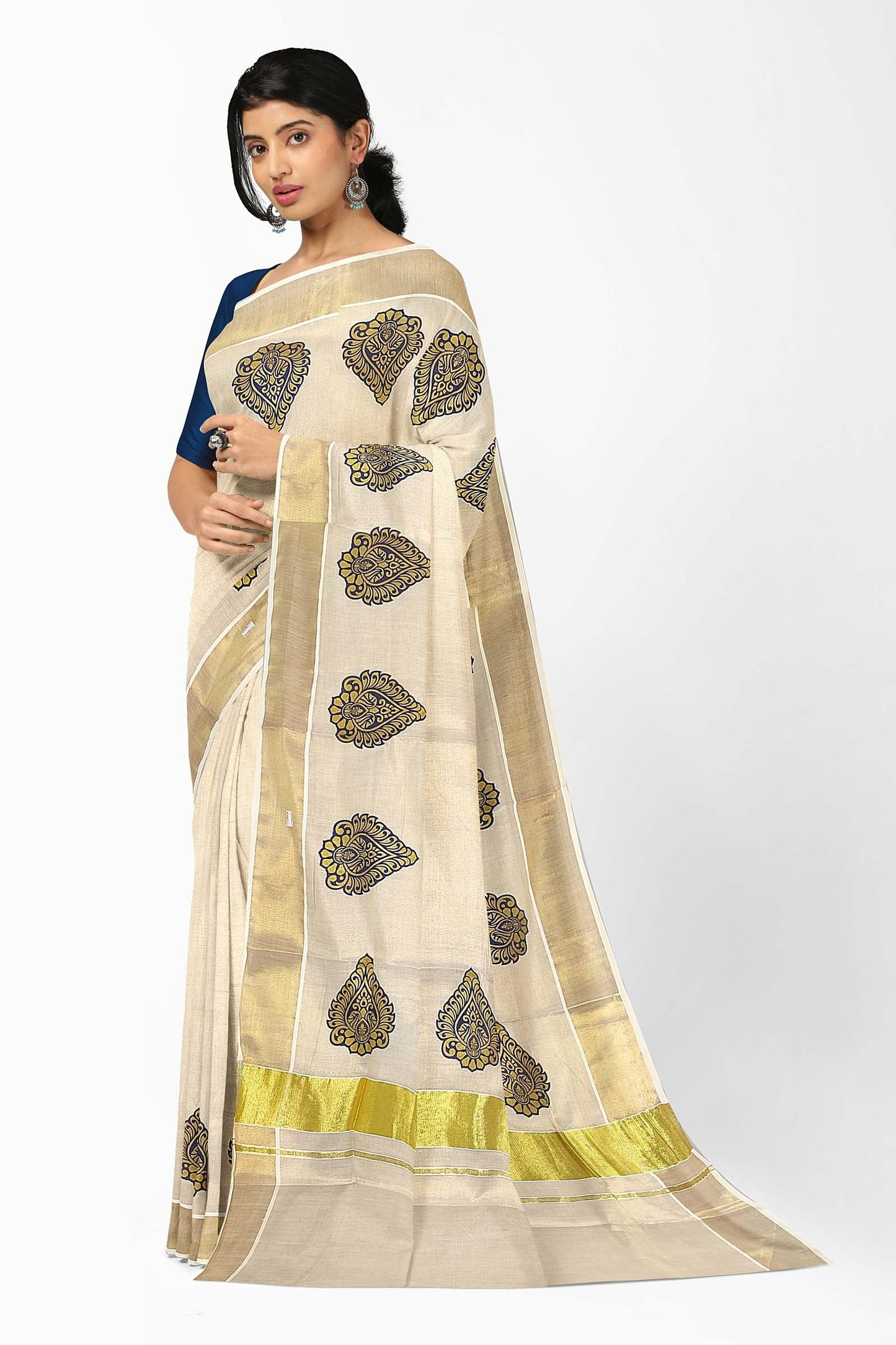 Kerala Tissue Saree for Women