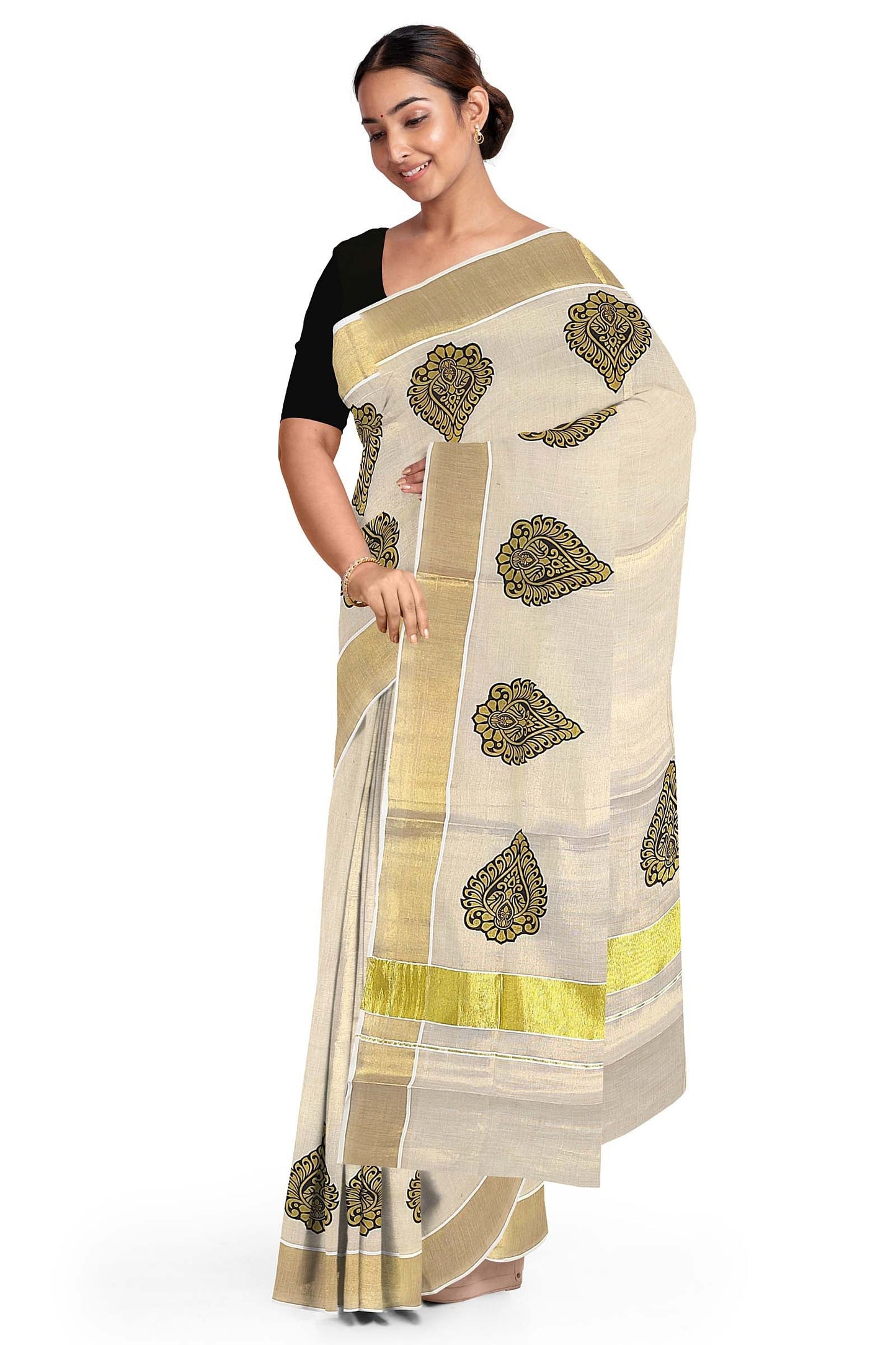 Kerala Tissue Saree for Women