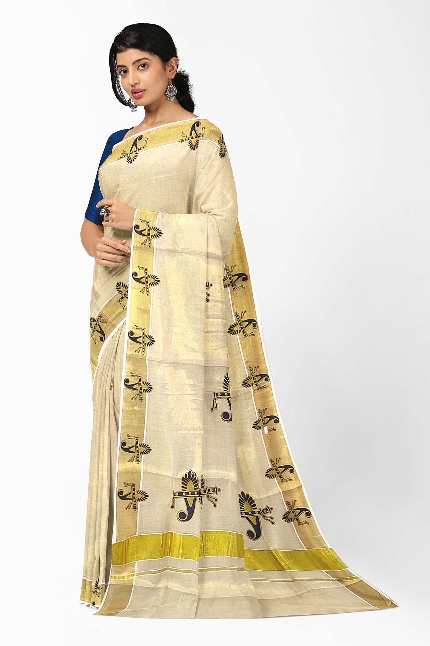 Kerala Tissue Saree for Women
