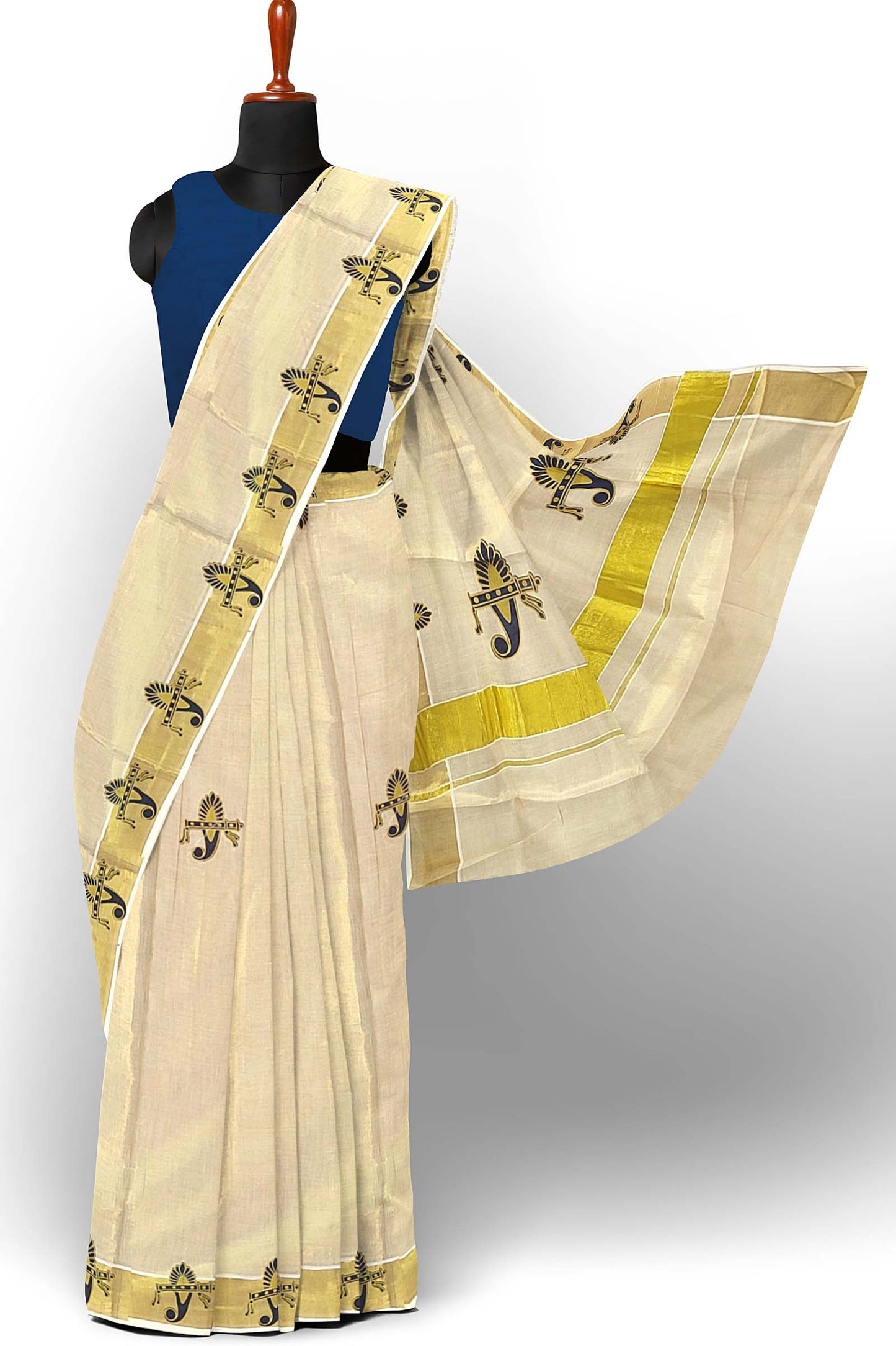 Kerala Tissue Saree for Women