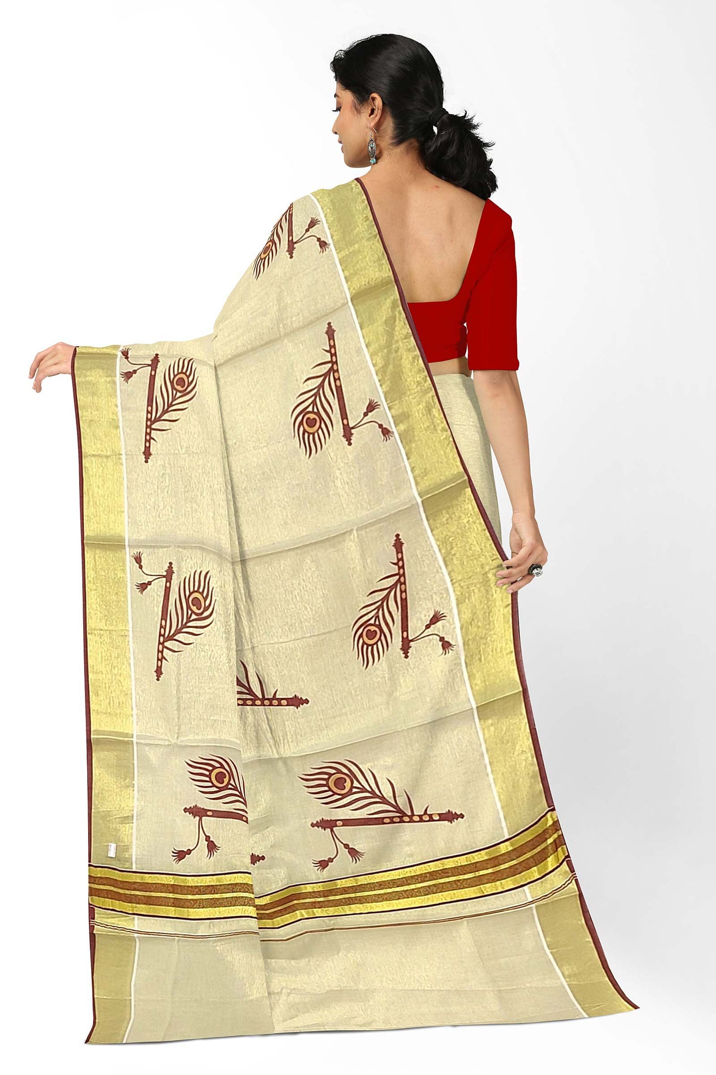 Kerala Tissue Saree for Women