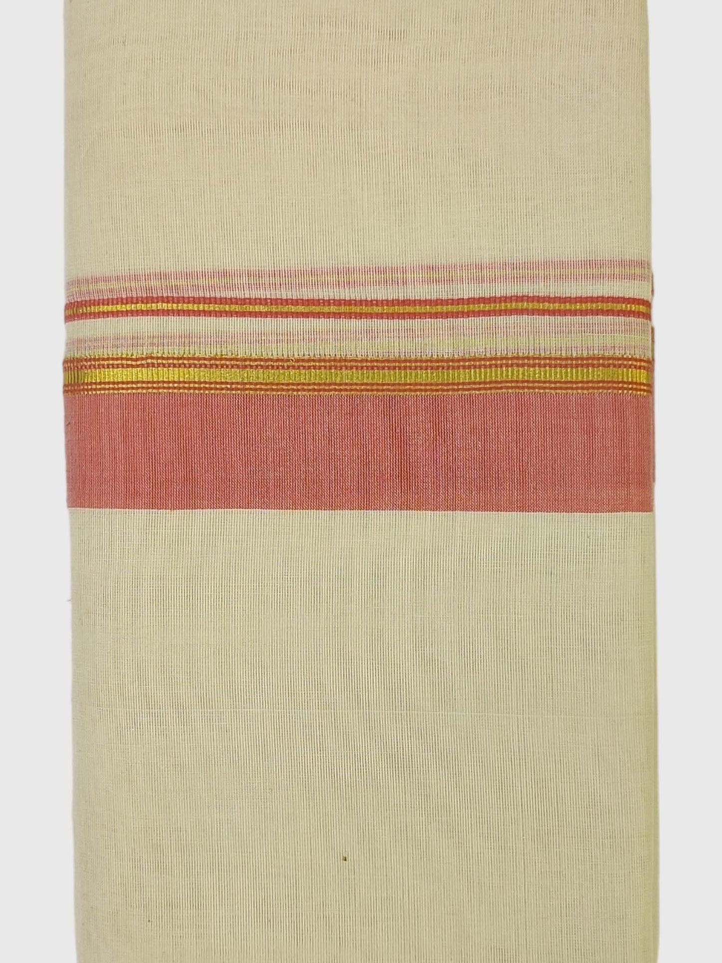 Kerala Balaramapuram Handloom Mundu/Dhoti Pure Cotton