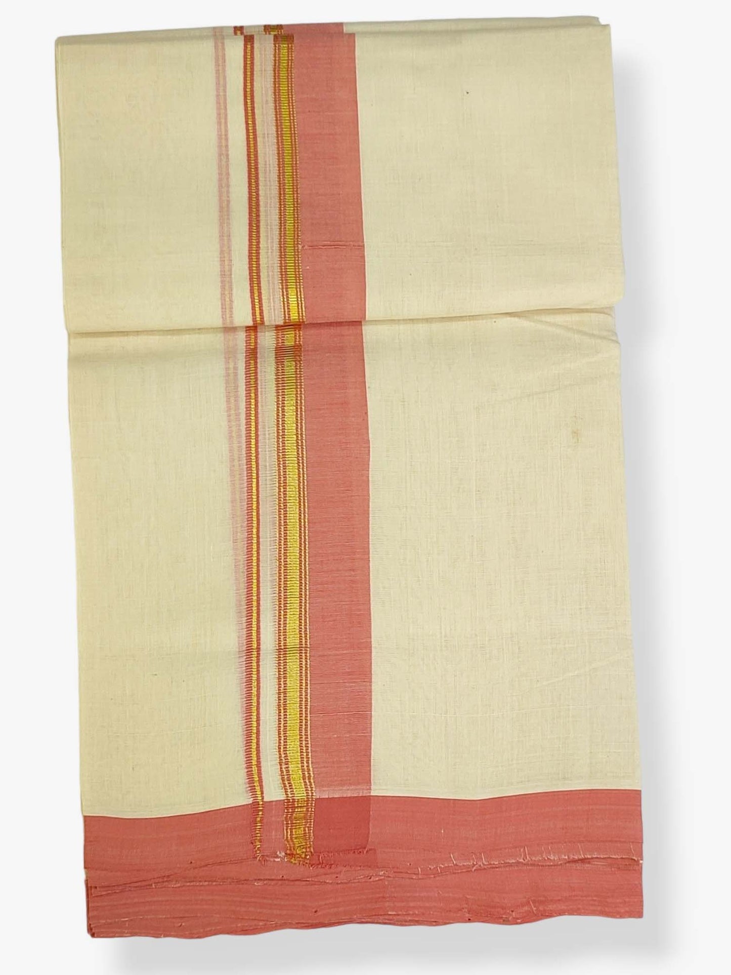 Kerala Balaramapuram Handloom Mundu/Dhoti Pure Cotton