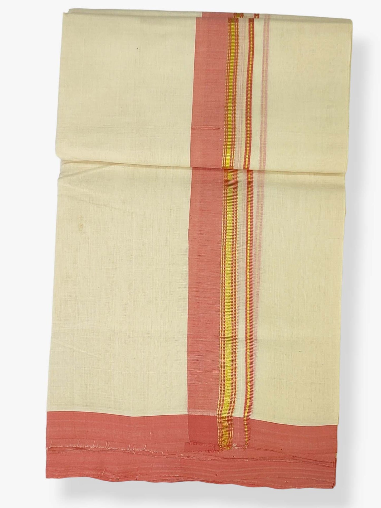 Kerala Balaramapuram Handloom Mundu/Dhoti Pure Cotton
