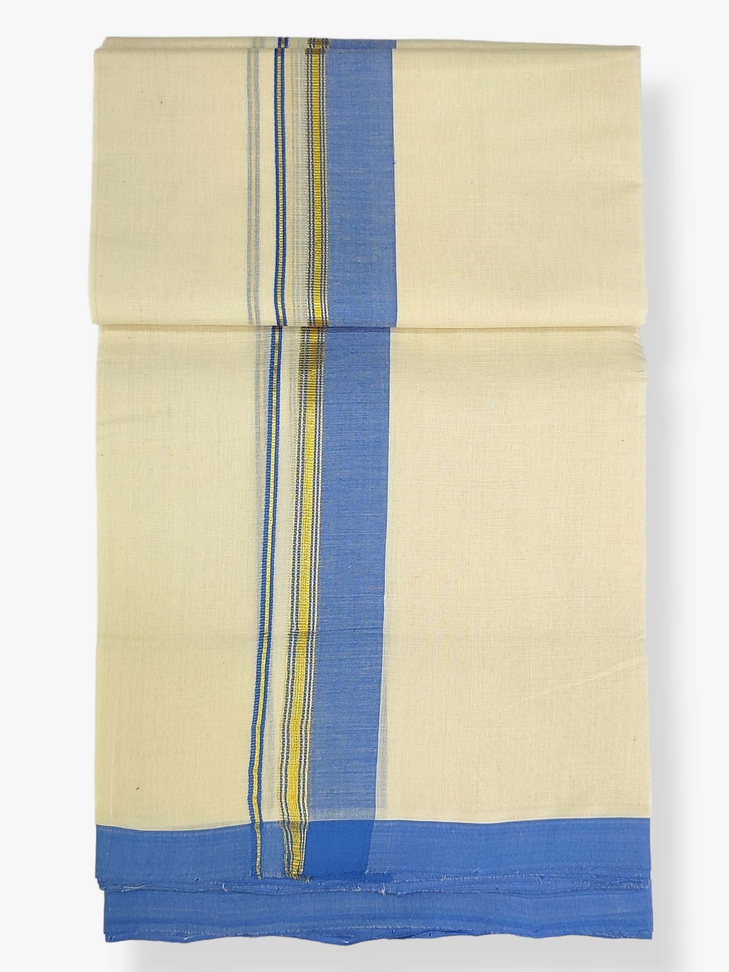 Kerala Balaramapuram Handloom Mundu/Dhoti Pure Cotton