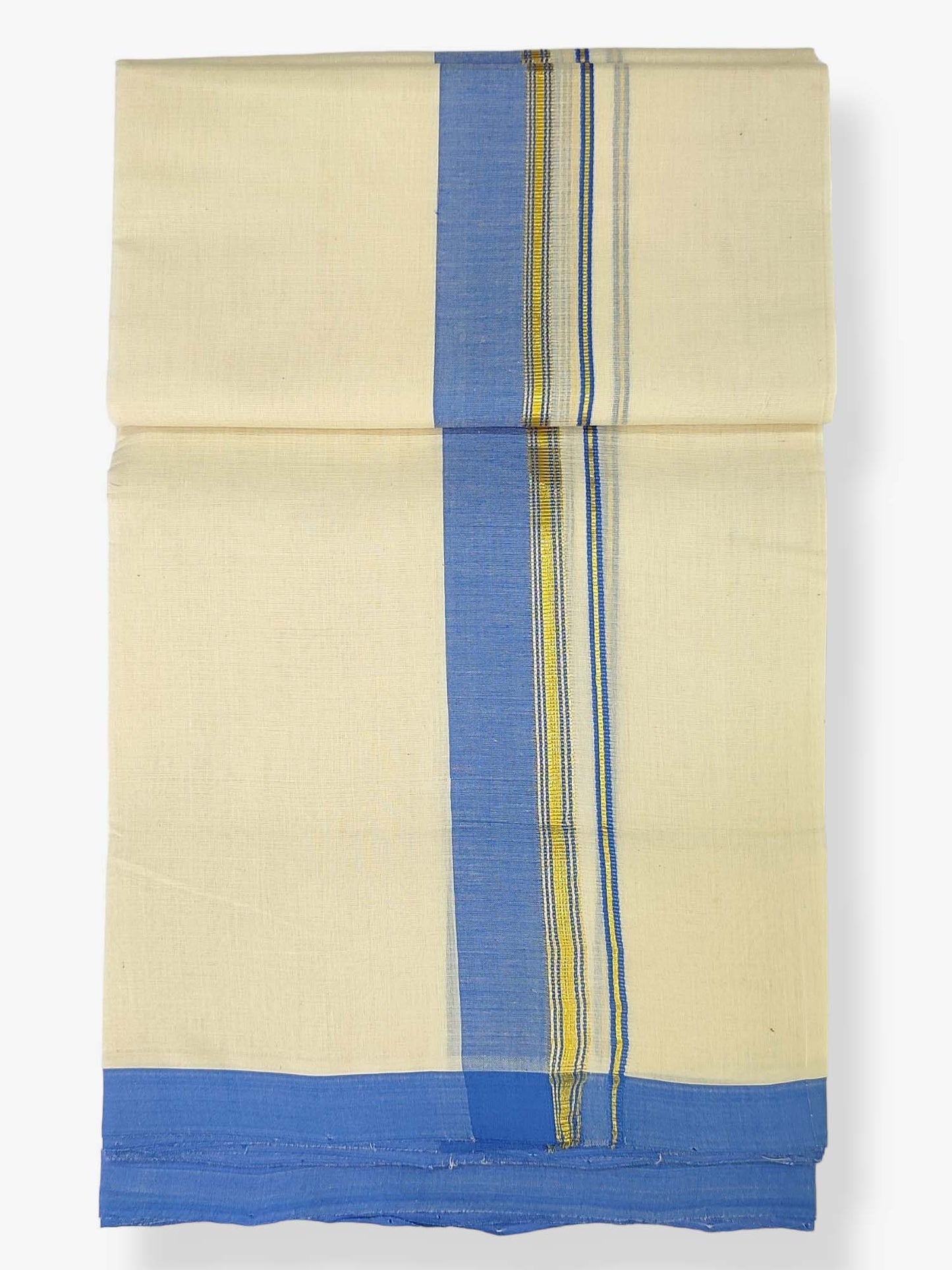 Kerala Balaramapuram Handloom Mundu/Dhoti Pure Cotton