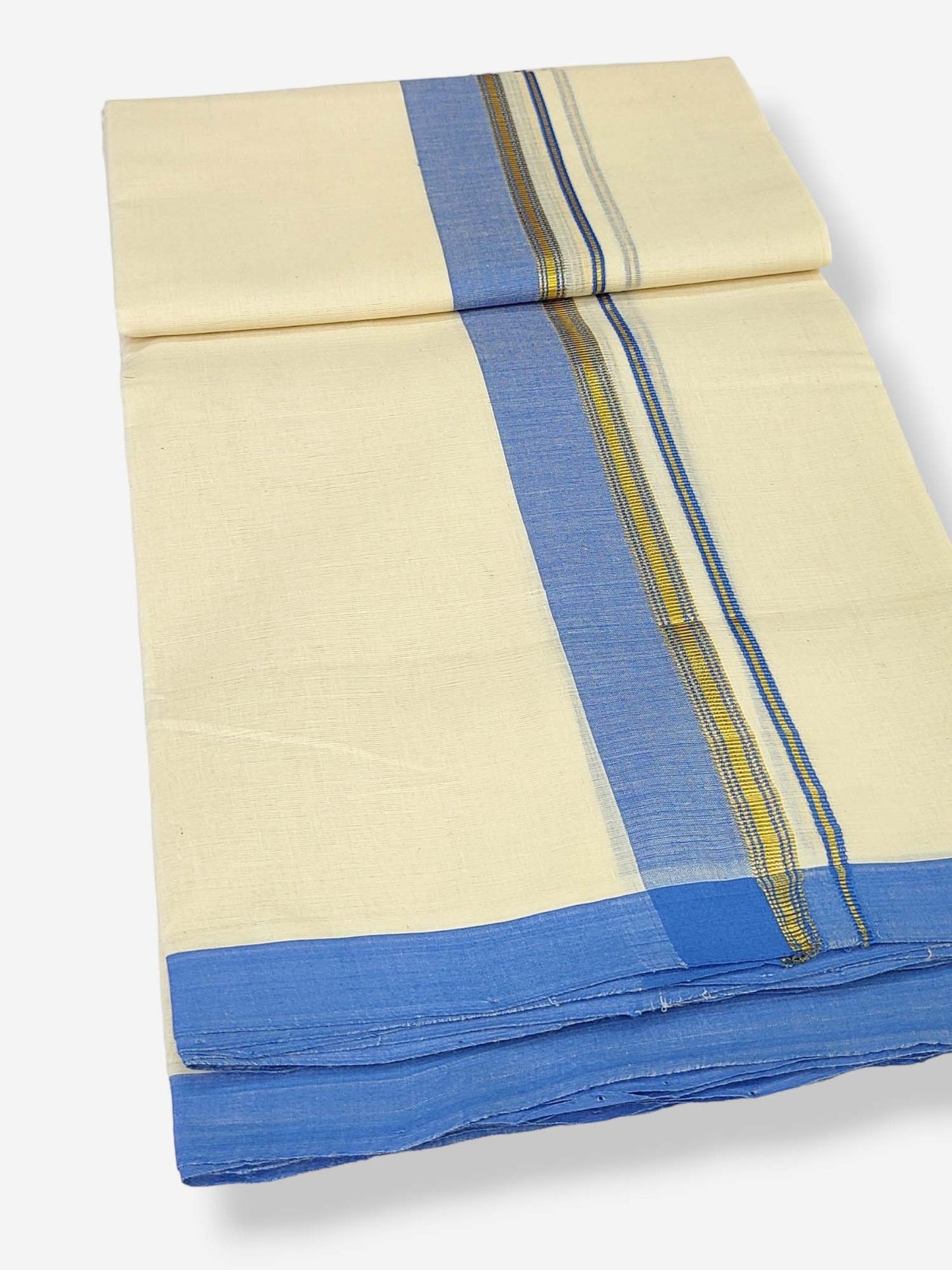 Kerala Balaramapuram Handloom Mundu/Dhoti Pure Cotton