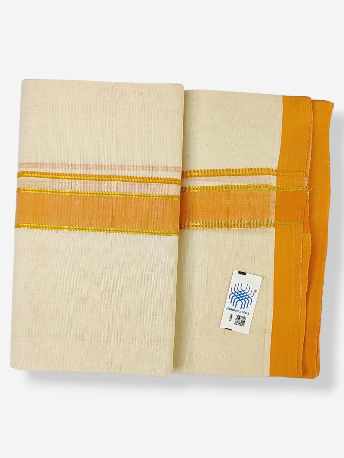 Kerala Balaramapuram Handloom Mundu/Dhoti Pure Cotton
