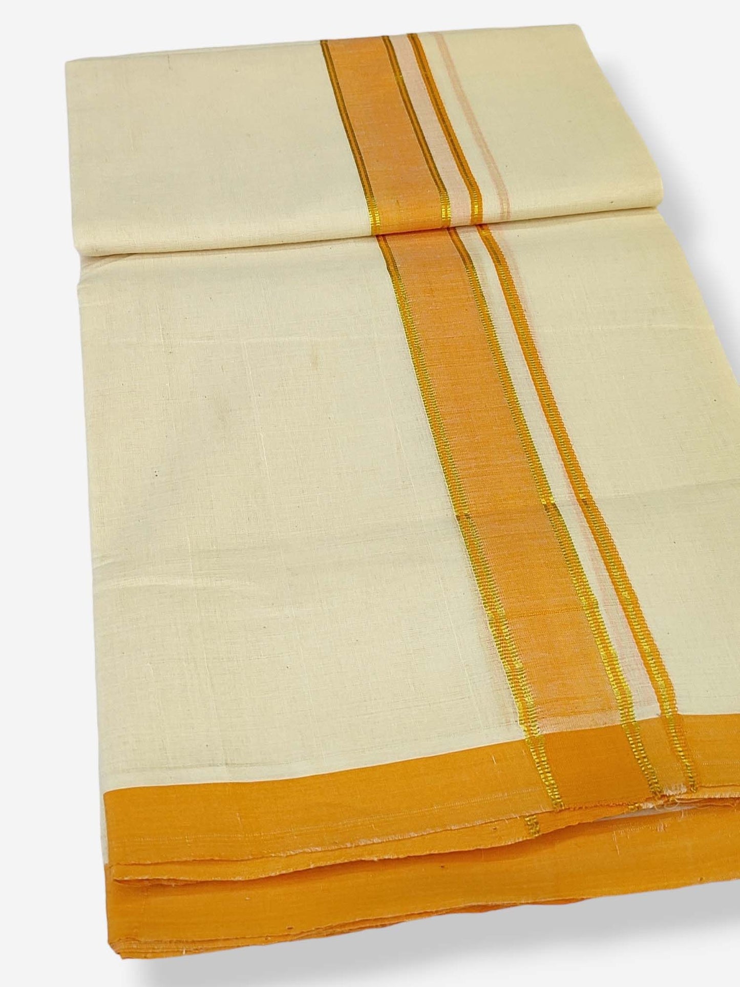 Kerala Balaramapuram Handloom Mundu/Dhoti Pure Cotton