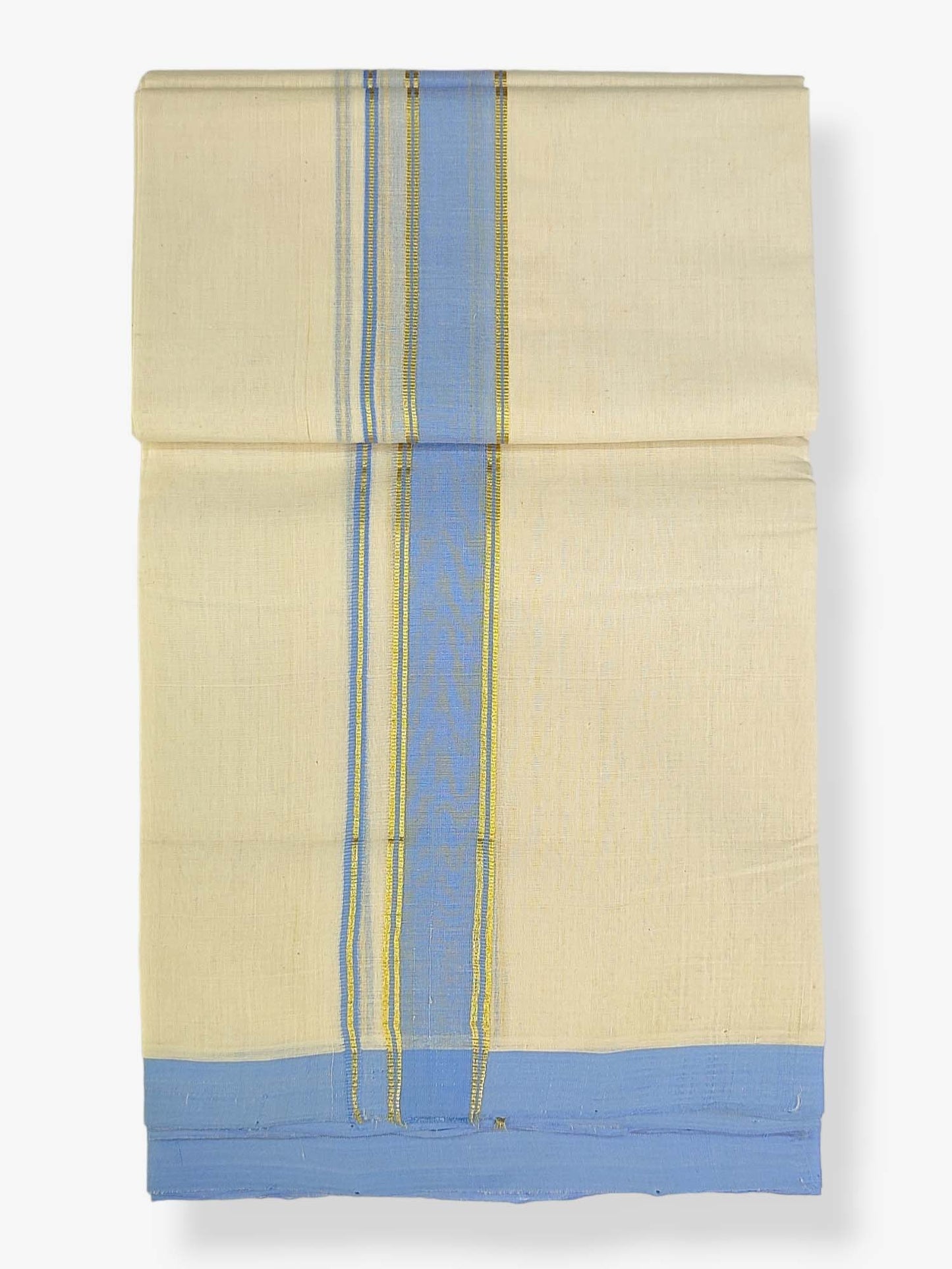 Kerala Balaramapuram Handloom Mundu/Dhoti Pure Cotton