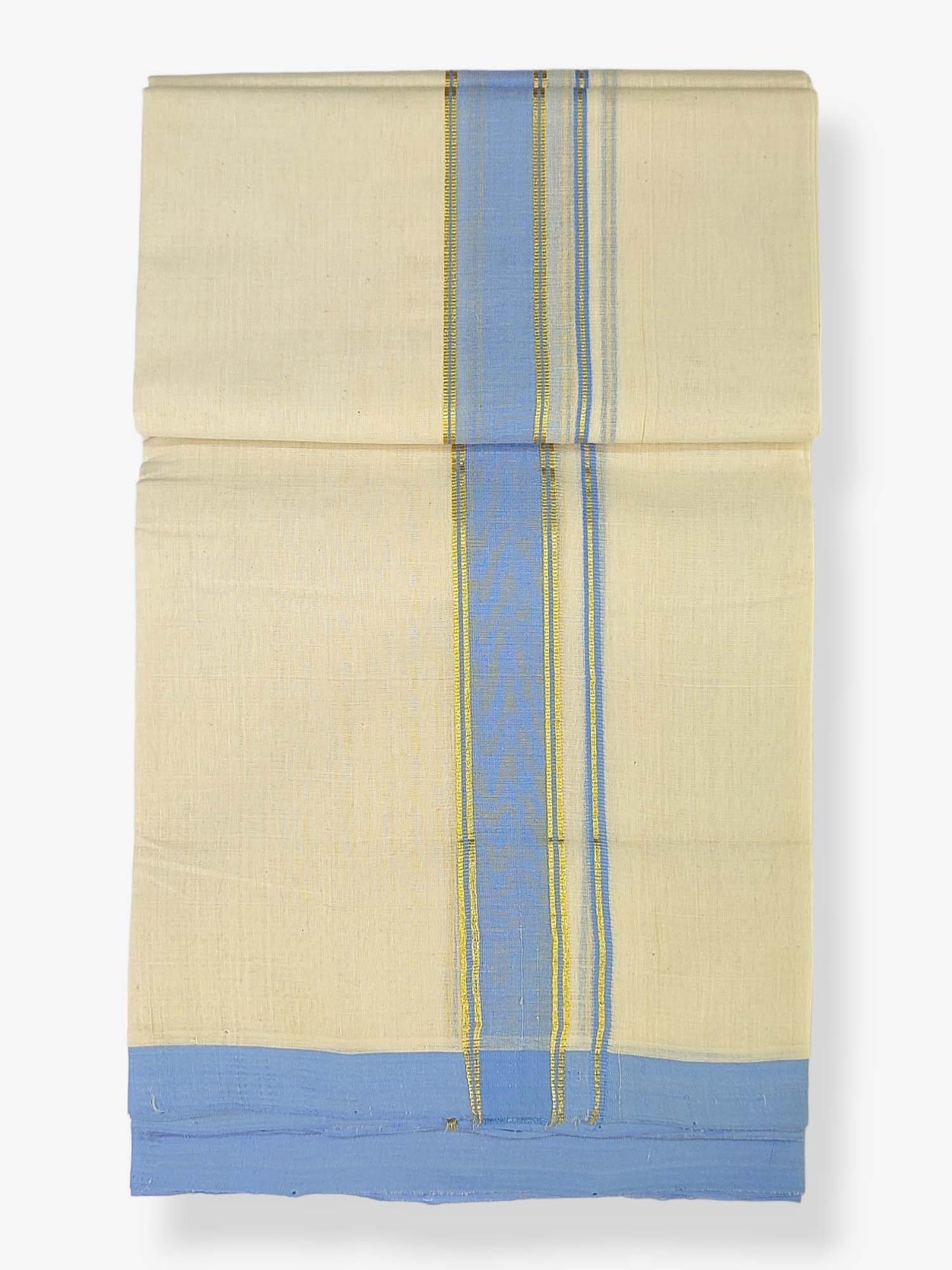 Kerala Balaramapuram Handloom Mundu/Dhoti Pure Cotton