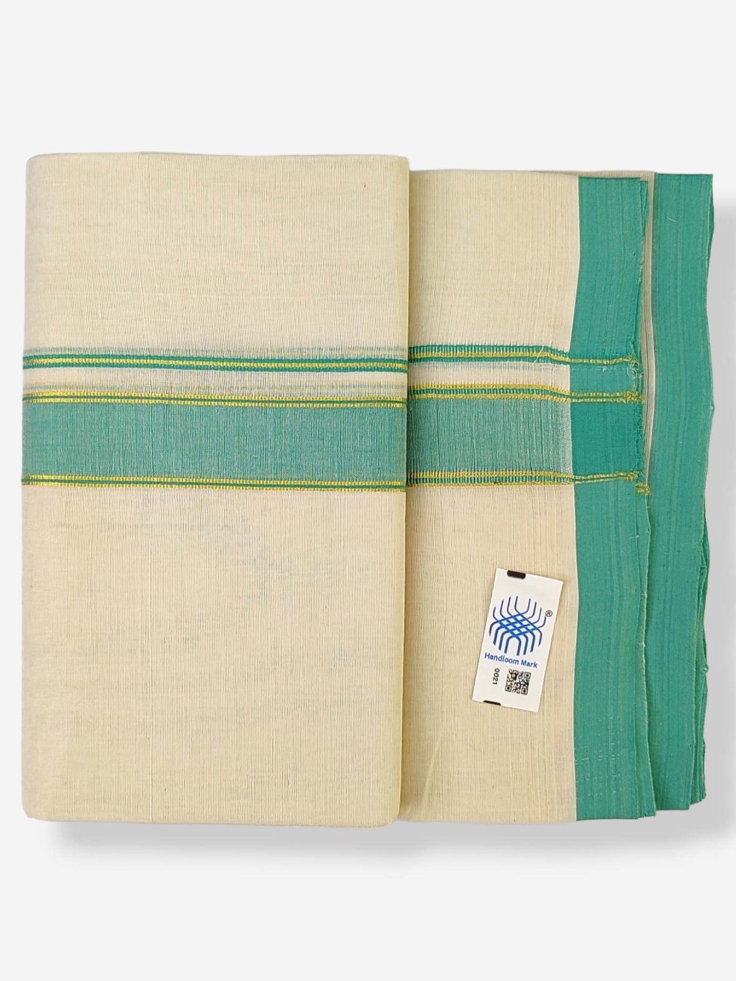 Kerala Balaramapuram Handloom Mundu/Dhoti Pure Cotton