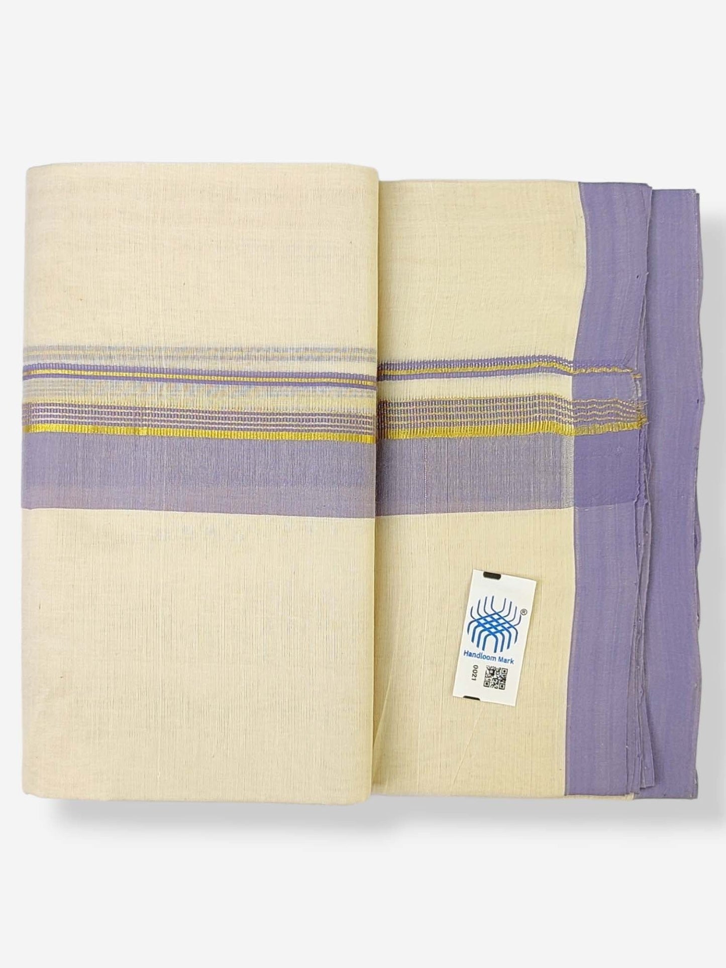 Kerala Balaramapuram Handloom Mundu/Dhoti Pure Cotton