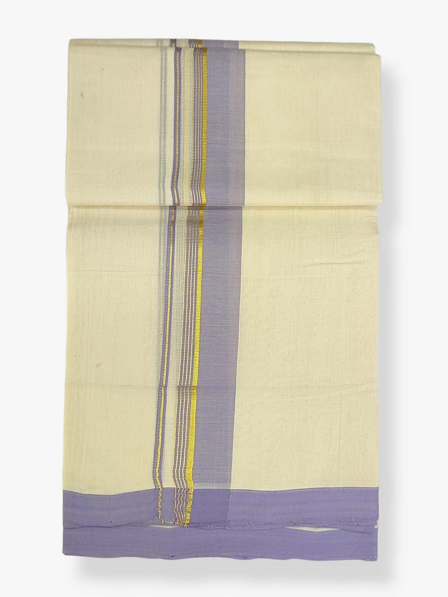 Kerala Balaramapuram Handloom Mundu/Dhoti Pure Cotton