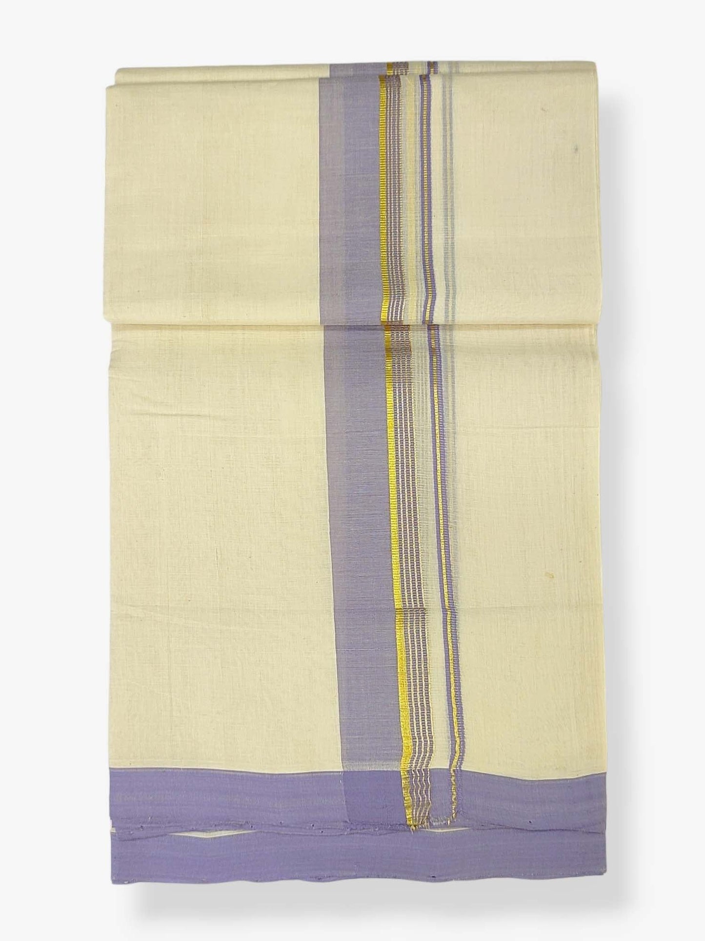 Kerala Balaramapuram Handloom Mundu/Dhoti Pure Cotton
