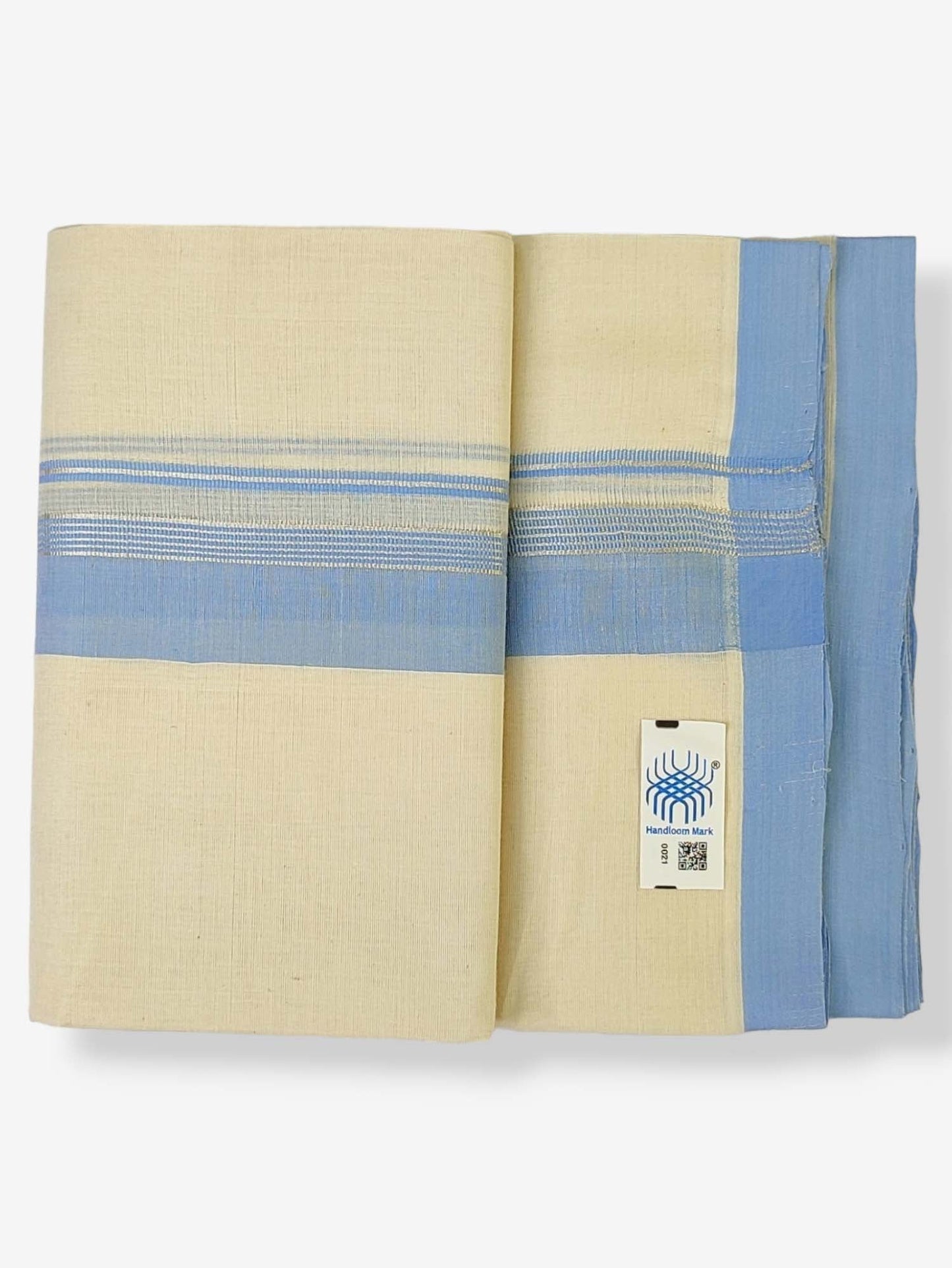 Kerala Balaramapuram Handloom Mundu/Dhoti Pure Cotton