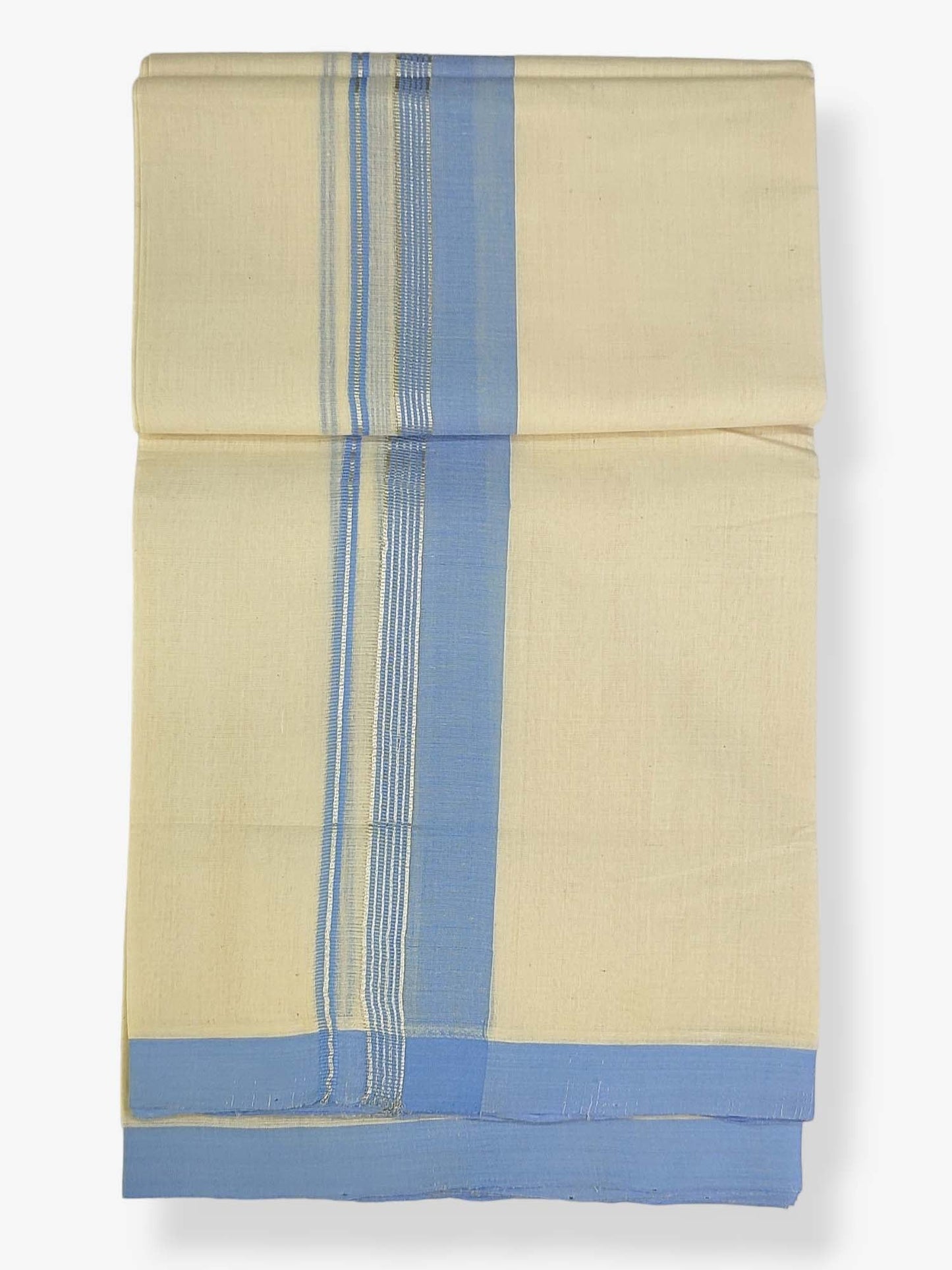 Kerala Balaramapuram Handloom Mundu/Dhoti Pure Cotton