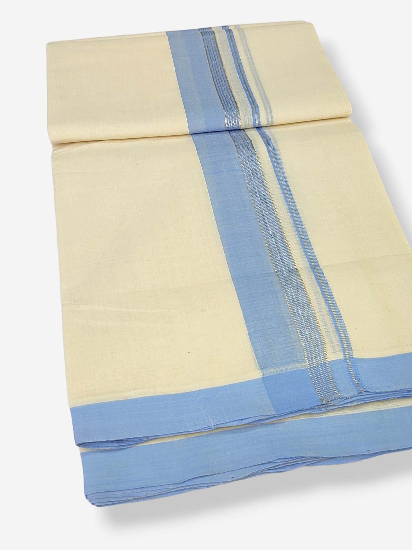 Kerala Balaramapuram Handloom Mundu/Dhoti Pure Cotton