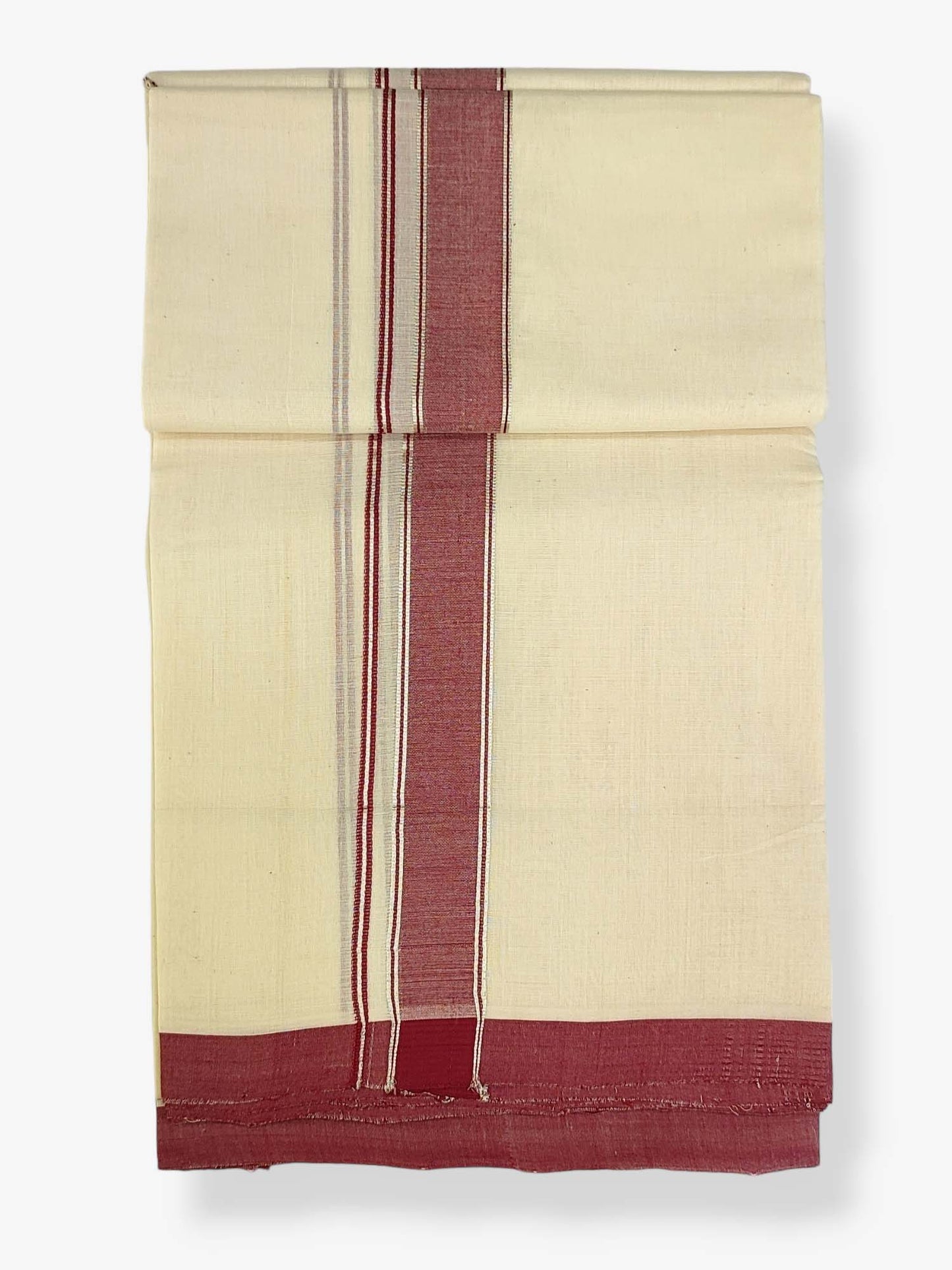 Kerala Balaramapuram Handloom Mundu/Dhoti Pure Cotton
