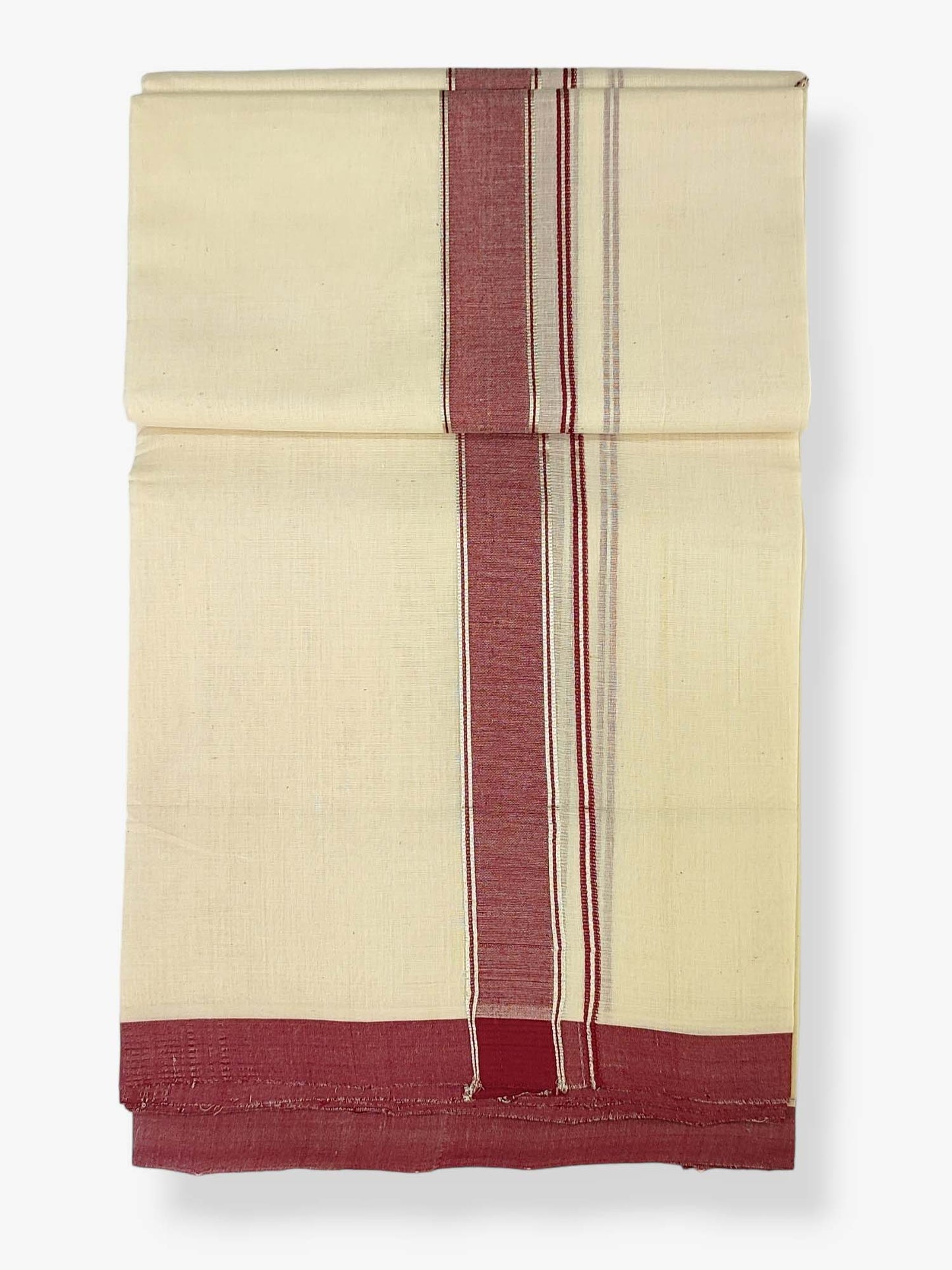 Kerala Balaramapuram Handloom Mundu/Dhoti Pure Cotton