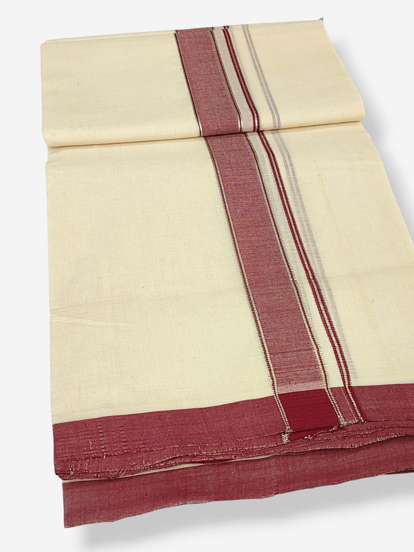 Kerala Balaramapuram Handloom Mundu/Dhoti Pure Cotton