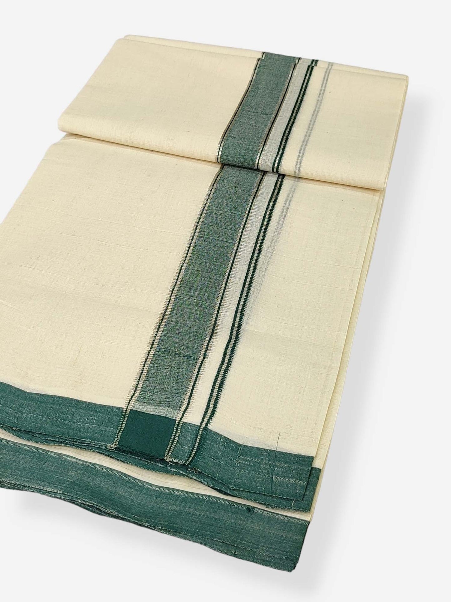Kerala Balaramapuram Handloom Mundu/Dhoti Pure Cotton