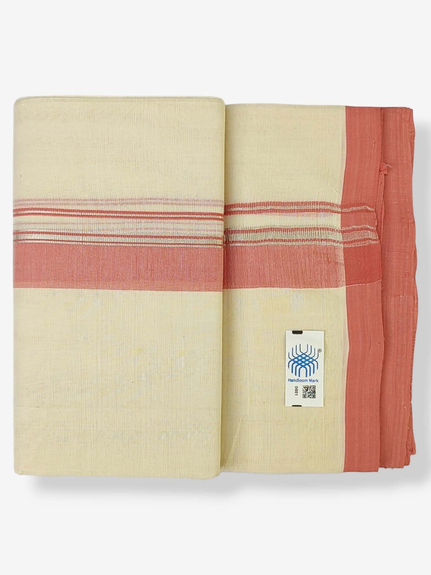 Kerala Balaramapuram Handloom Mundu/Dhoti Pure Cotton