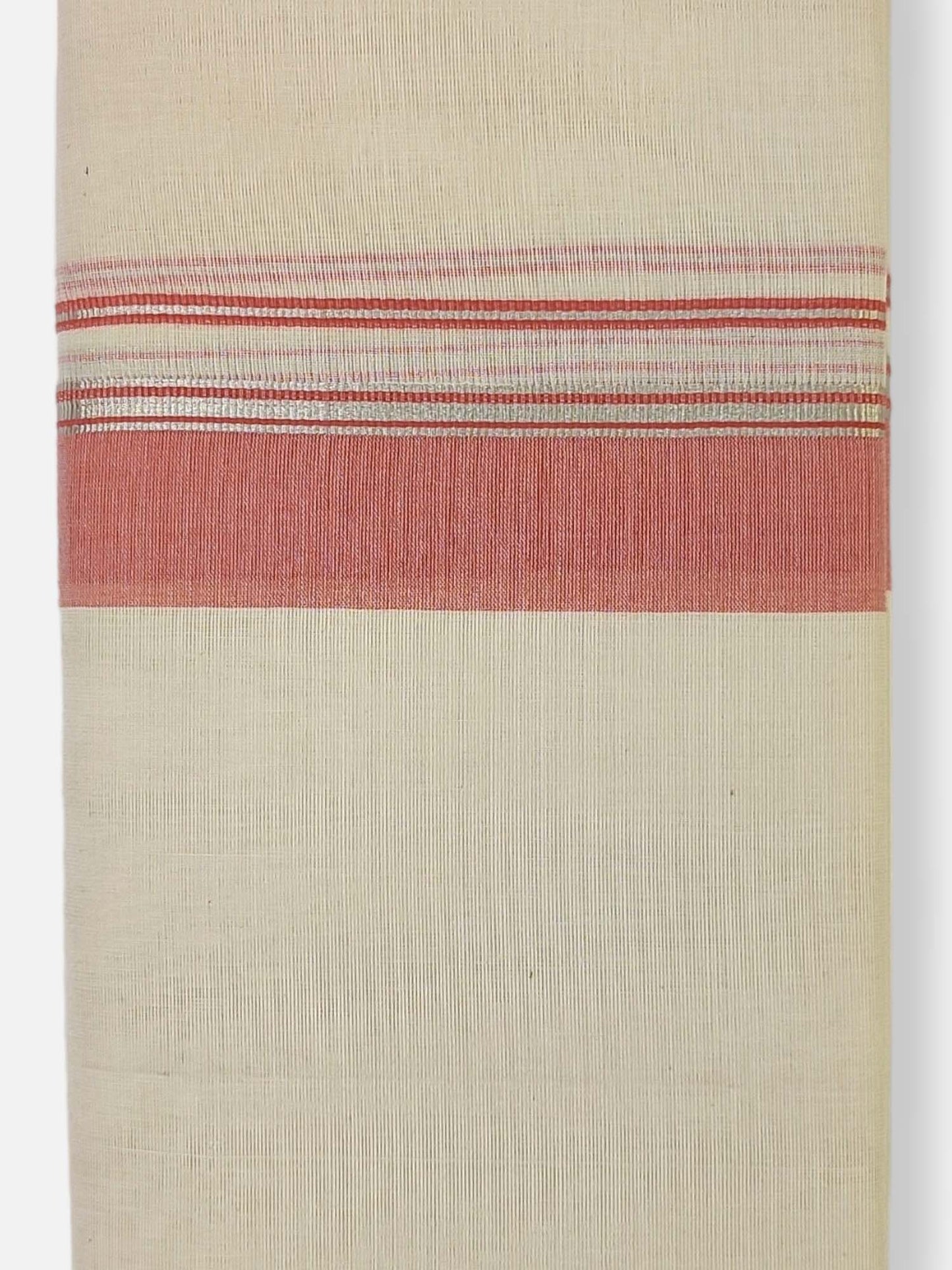 Kerala Balaramapuram Handloom Mundu/Dhoti Pure Cotton