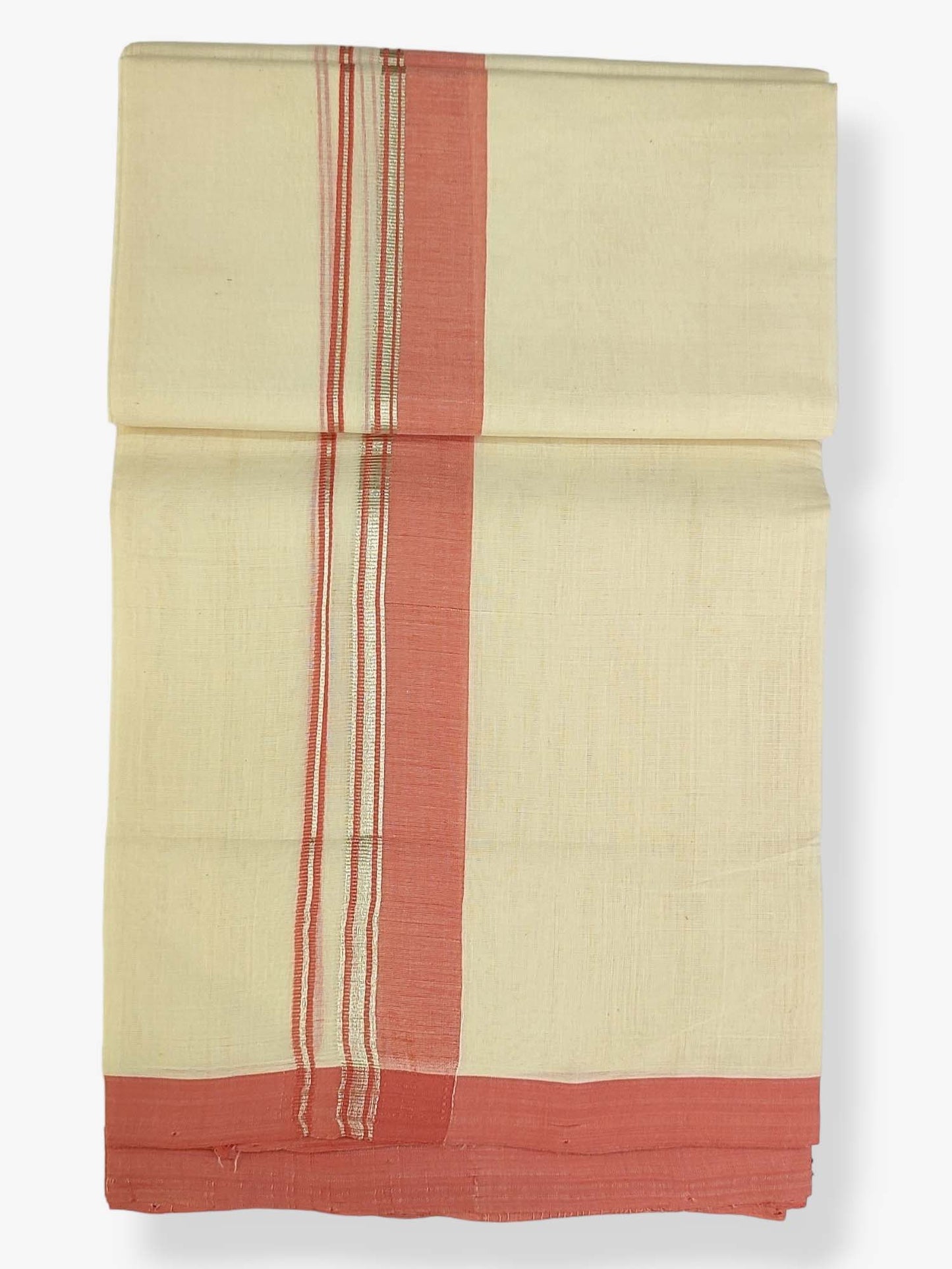 Kerala Balaramapuram Handloom Mundu/Dhoti Pure Cotton