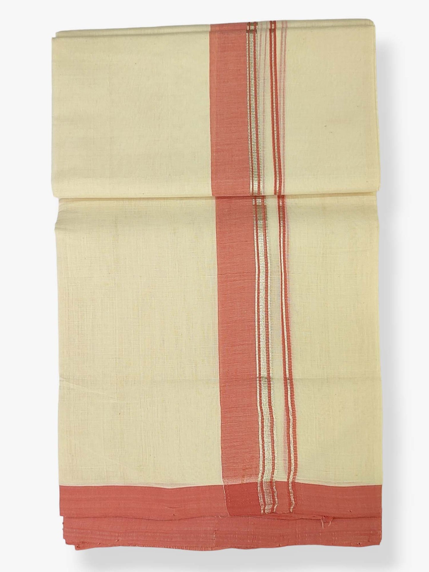 Kerala Balaramapuram Handloom Mundu/Dhoti Pure Cotton