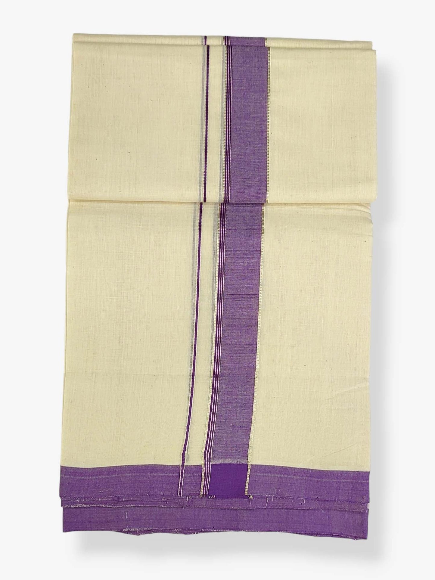 Kerala Balaramapuram Handloom Mundu/Dhoti Pure Cotton