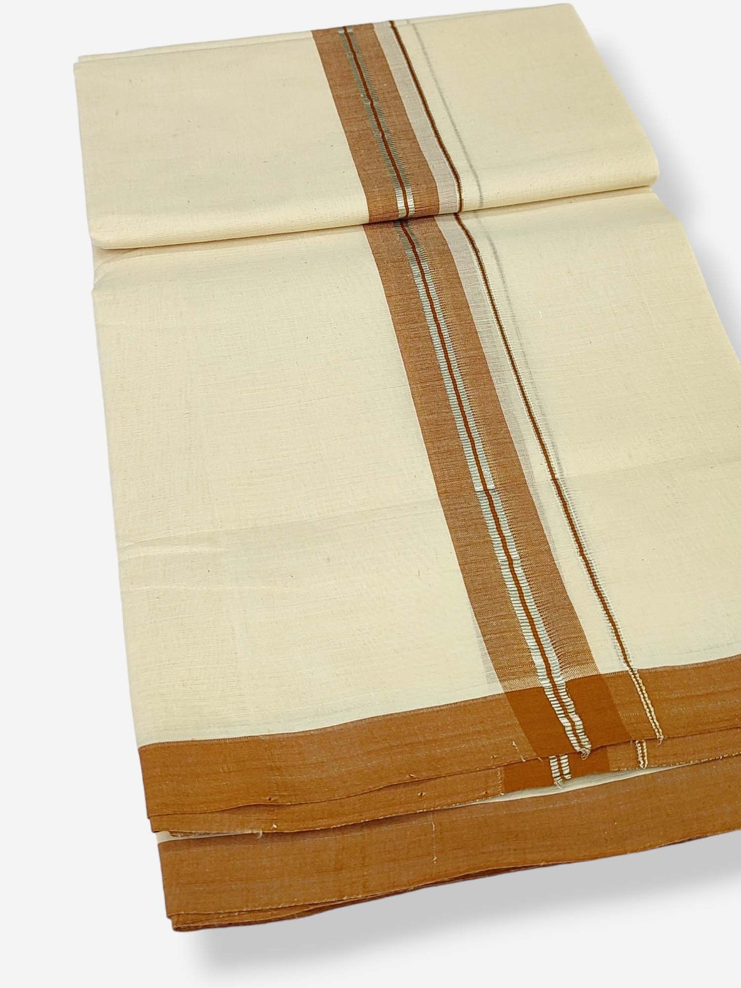 Kerala Balaramapuram Handloom Mundu/Dhoti Pure Cotton