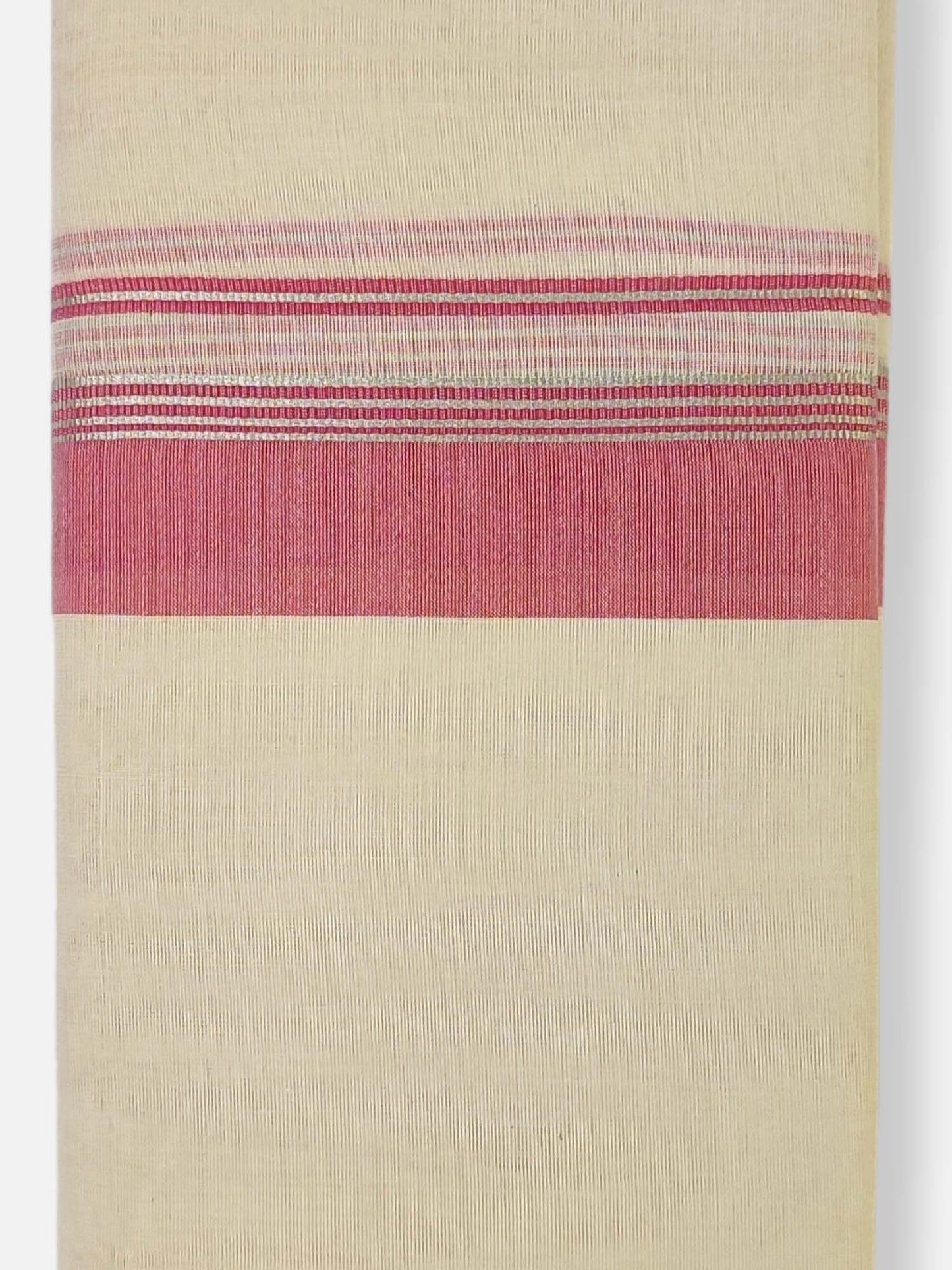 Kerala Balaramapuram Handloom Mundu/Dhoti Pure Cotton