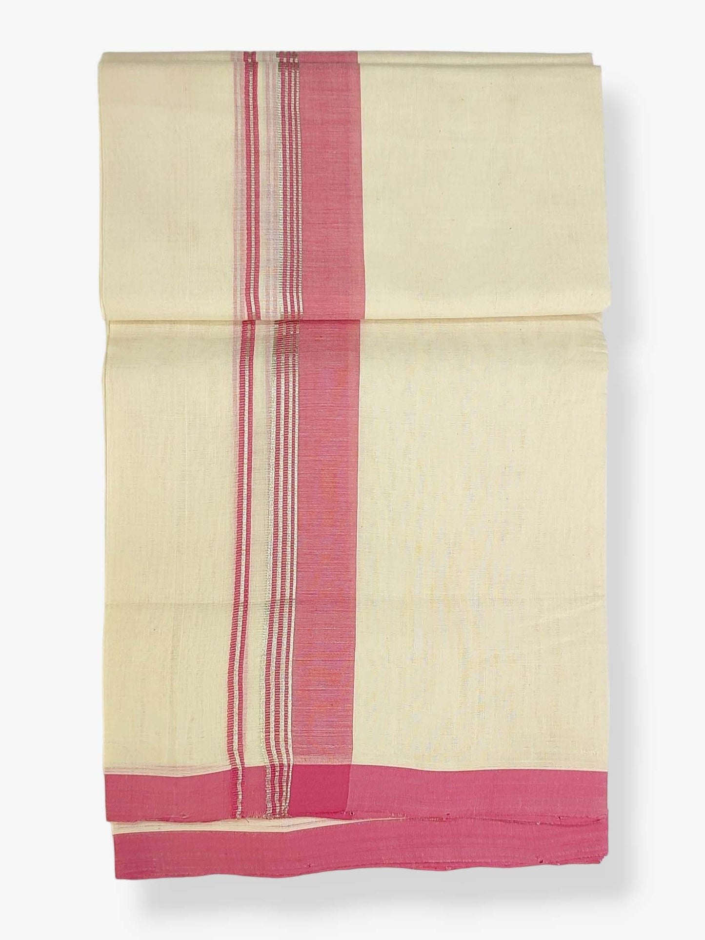 Kerala Balaramapuram Handloom Mundu/Dhoti Pure Cotton