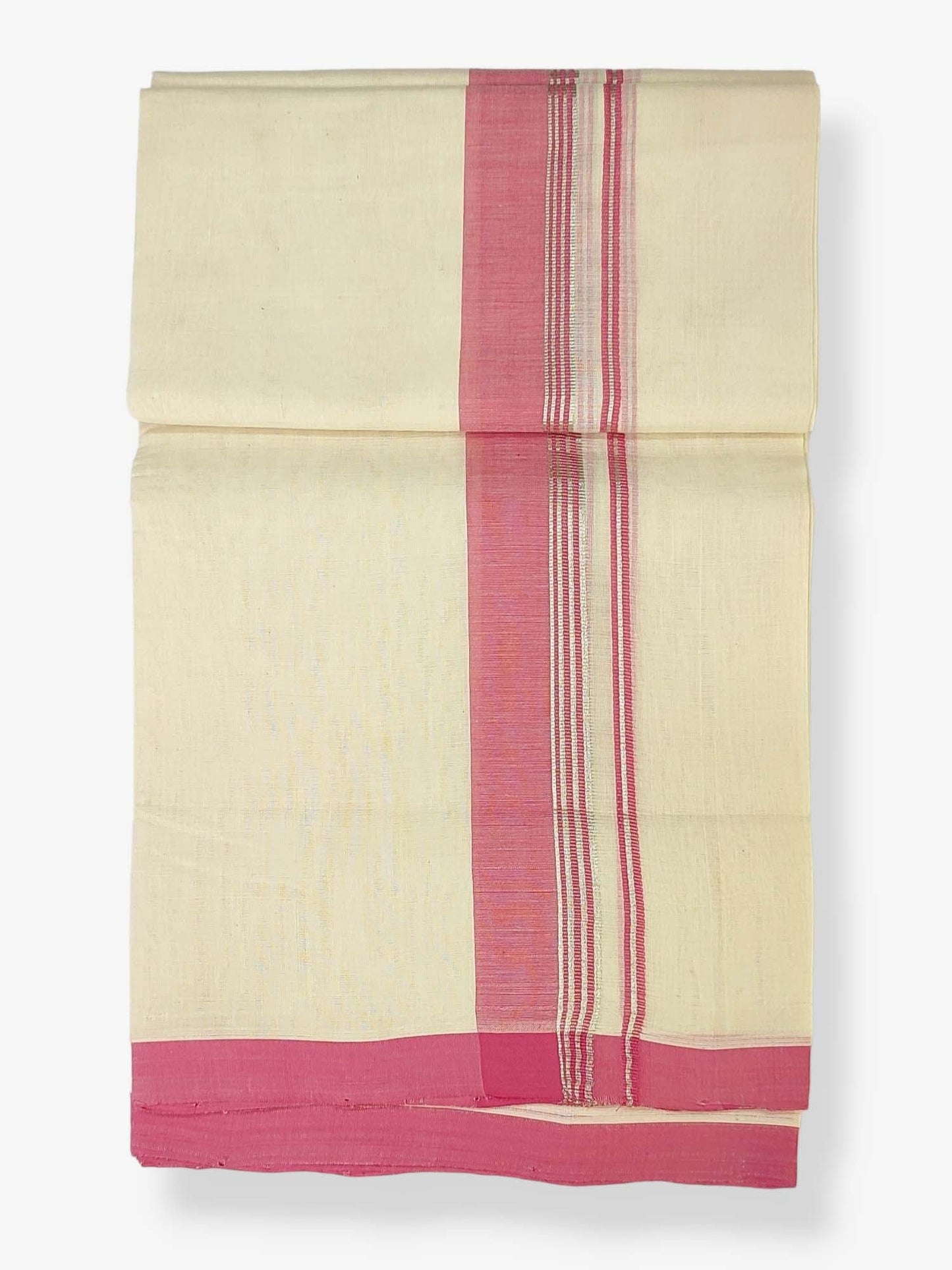 Kerala Balaramapuram Handloom Mundu/Dhoti Pure Cotton