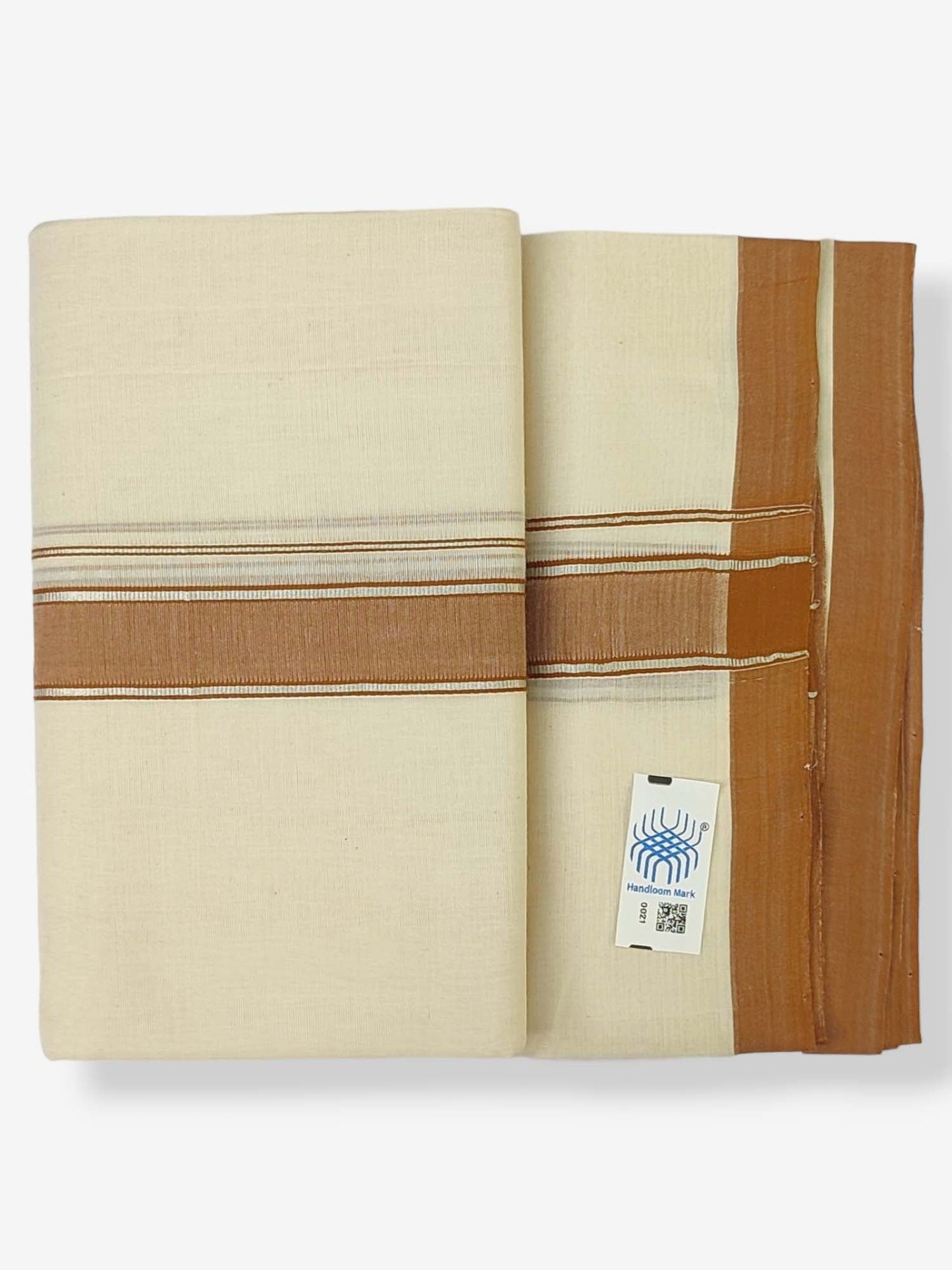 Kerala Balaramapuram Handloom Mundu/Dhoti Pure Cotton