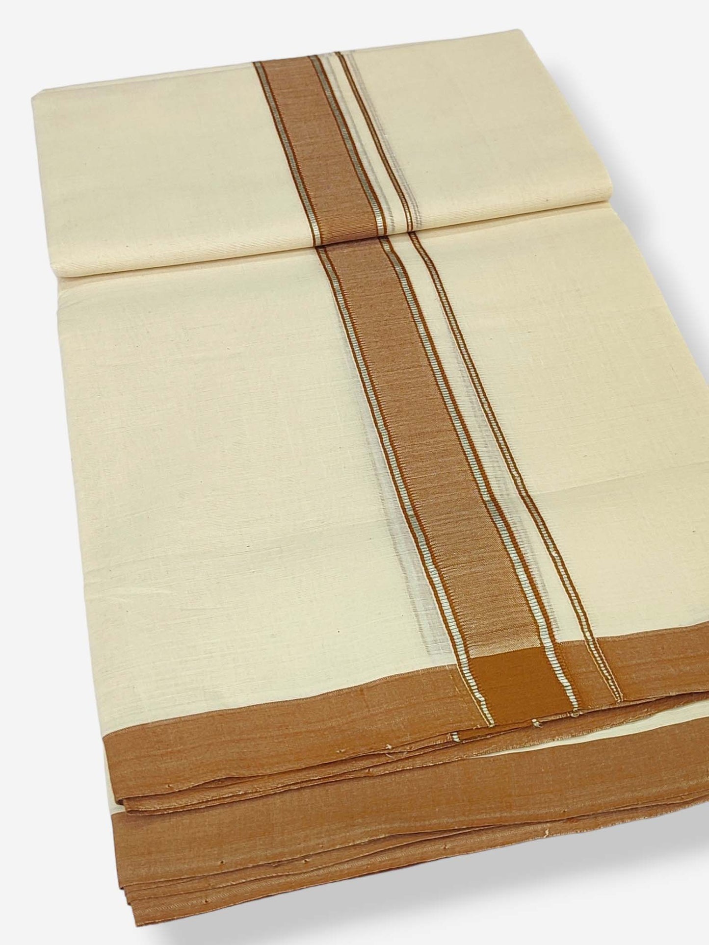 Kerala Balaramapuram Handloom Mundu/Dhoti Pure Cotton