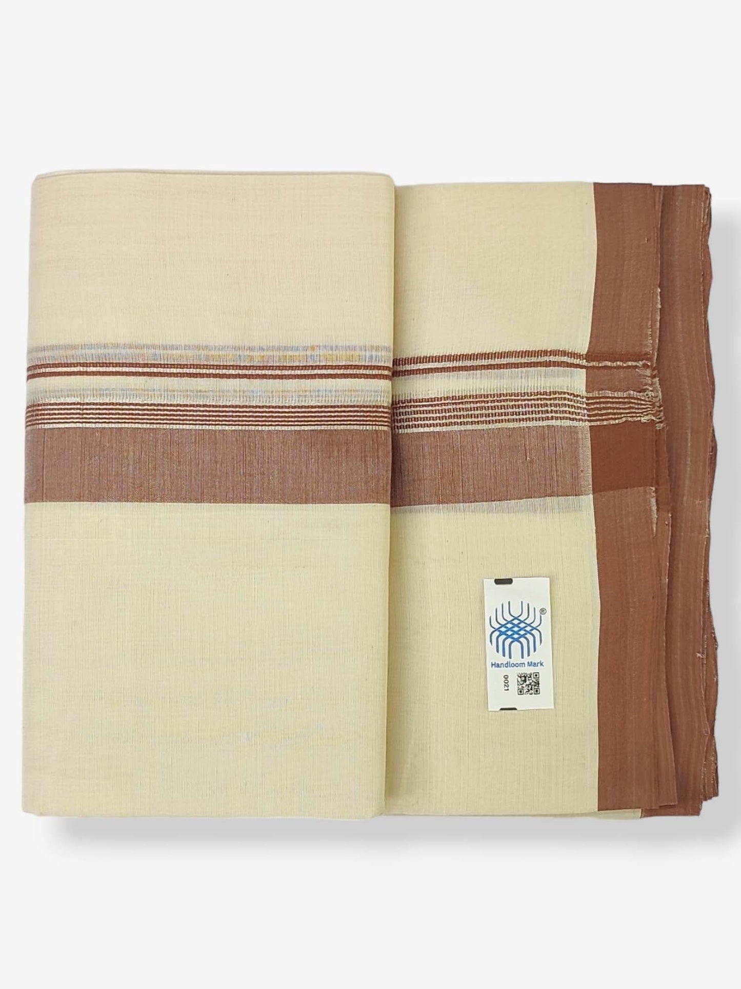 Kerala Balaramapuram Handloom Mundu/Dhoti Pure Cotton