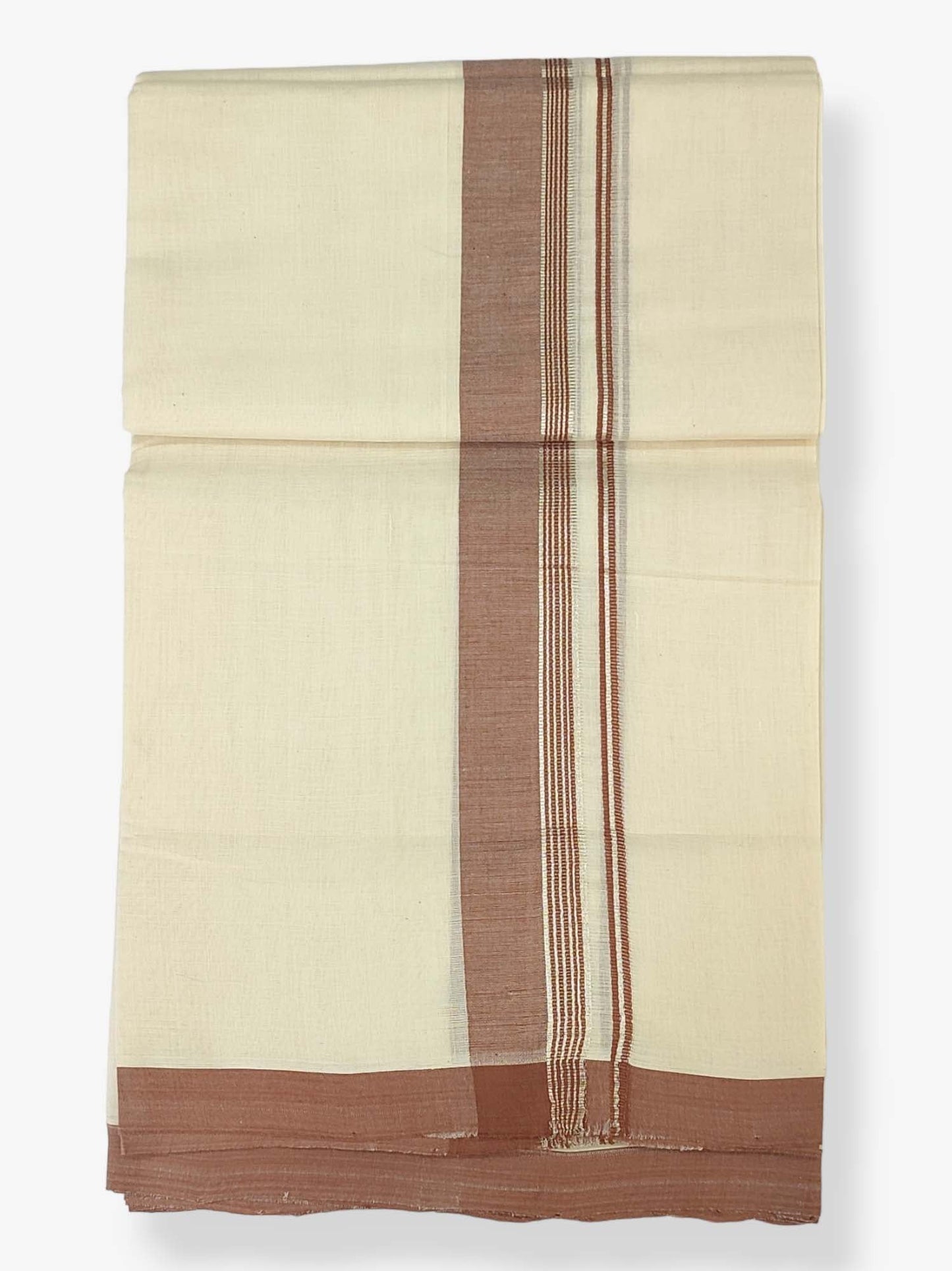Kerala Balaramapuram Handloom Mundu/Dhoti Pure Cotton