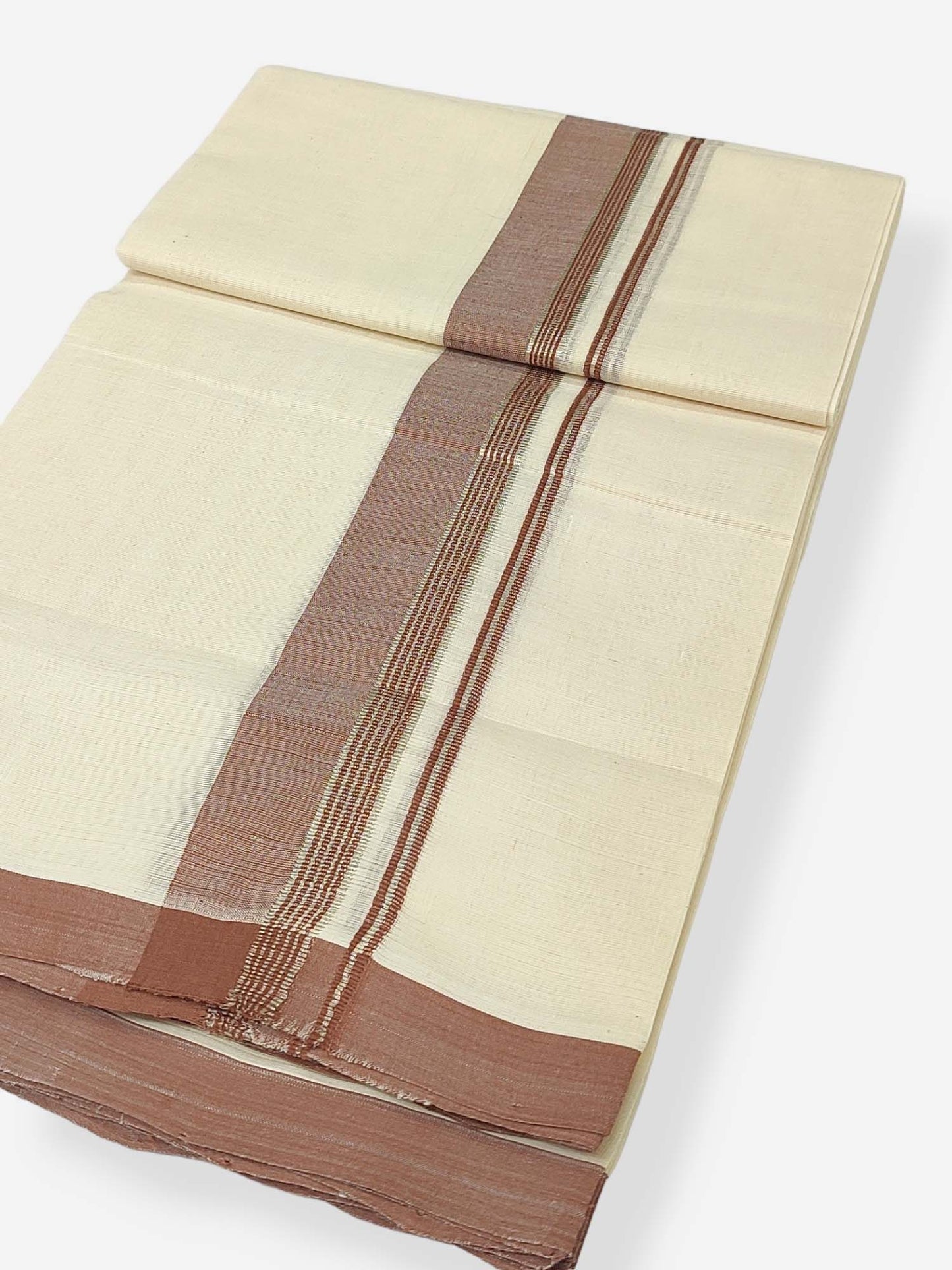 Kerala Balaramapuram Handloom Mundu/Dhoti Pure Cotton