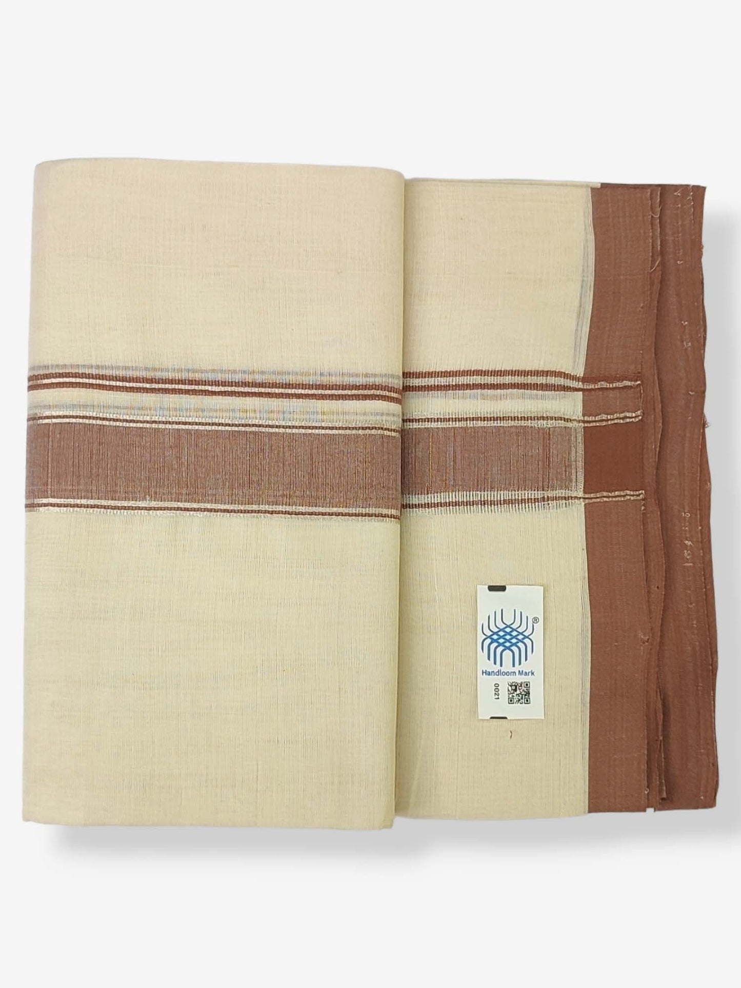 Kerala Balaramapuram Handloom Mundu/Dhoti Pure Cotton
