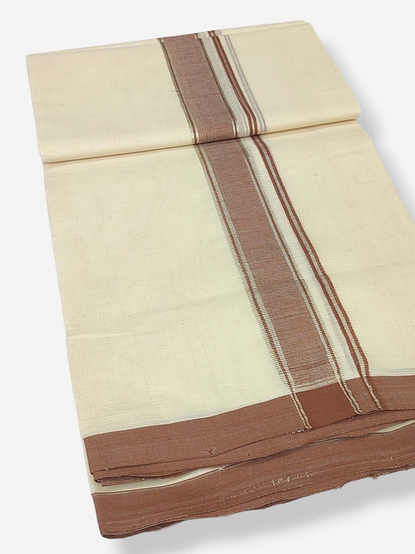 Kerala Balaramapuram Handloom Mundu/Dhoti Pure Cotton