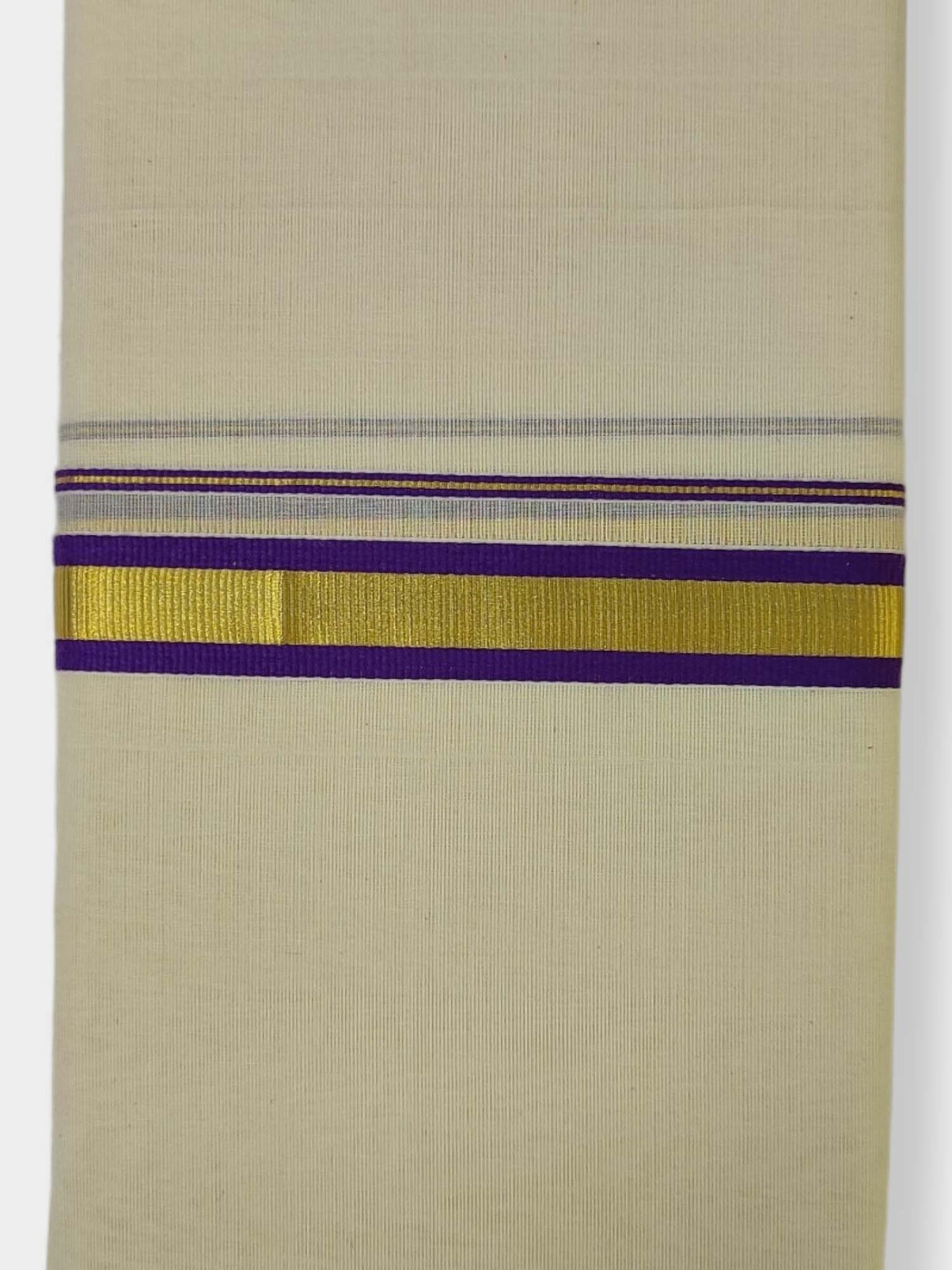 Kerala Balaramapuram Handloom Mundu/Dhoti Pure Cotton
