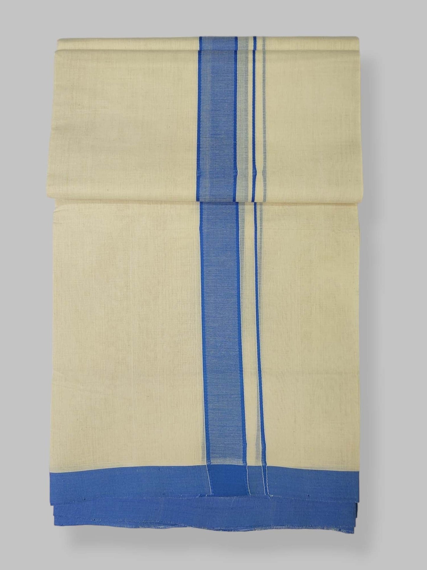 Kerala Balaramapuram Handloom Mundu/Dhoti Pure Cotton